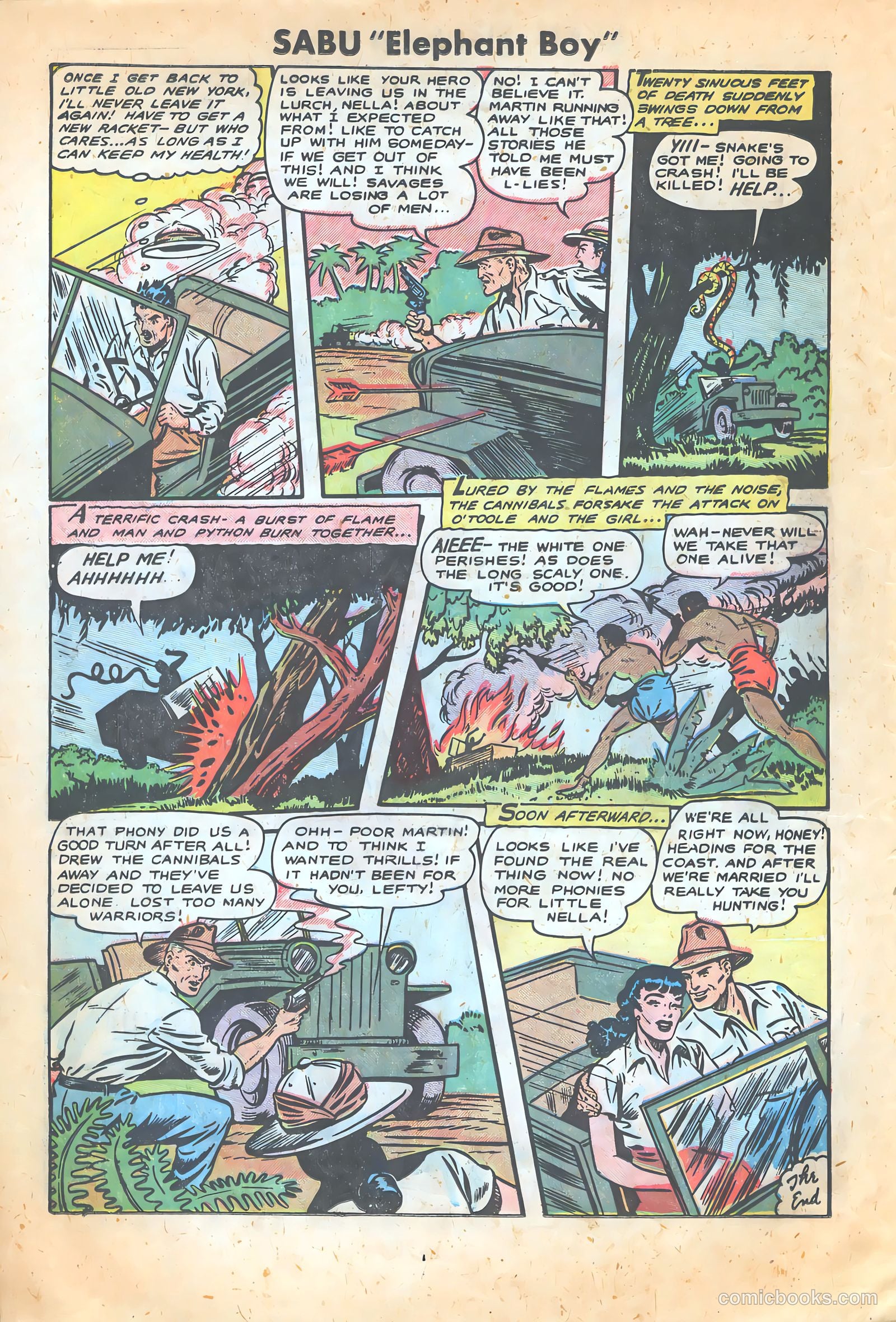 Sabu "Elephant Boy" #2 (1950) — page 15 of 37