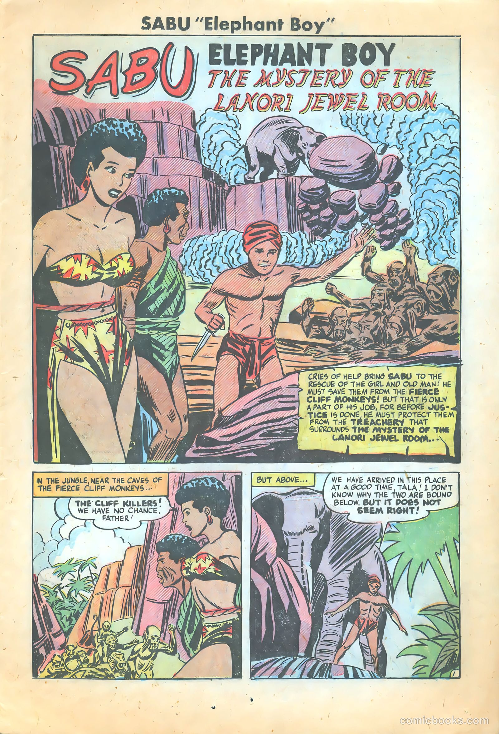 Sabu "Elephant Boy" #2 (1950) — page 16 of 37