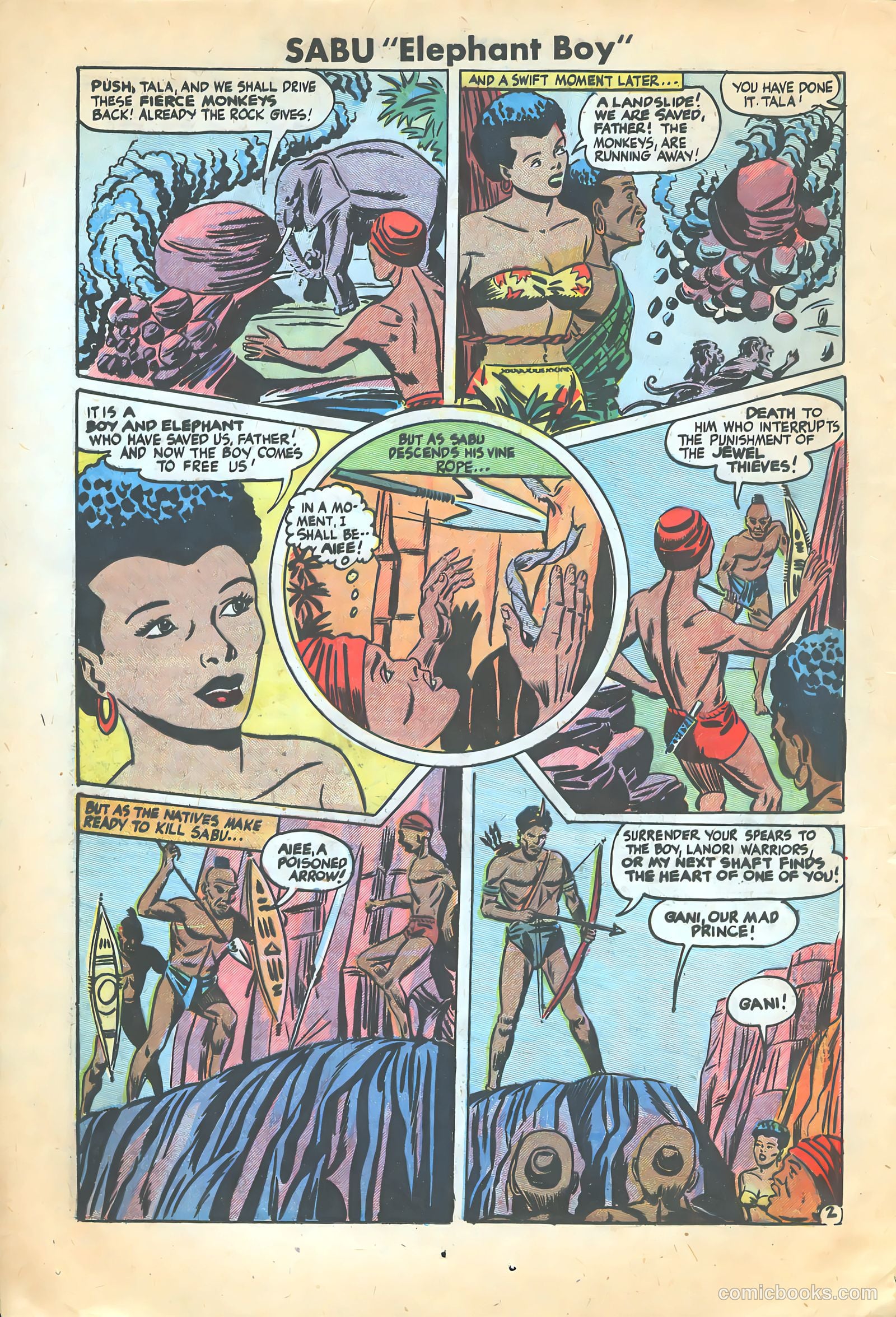Sabu "Elephant Boy" #2 (1950) — page 17 of 37