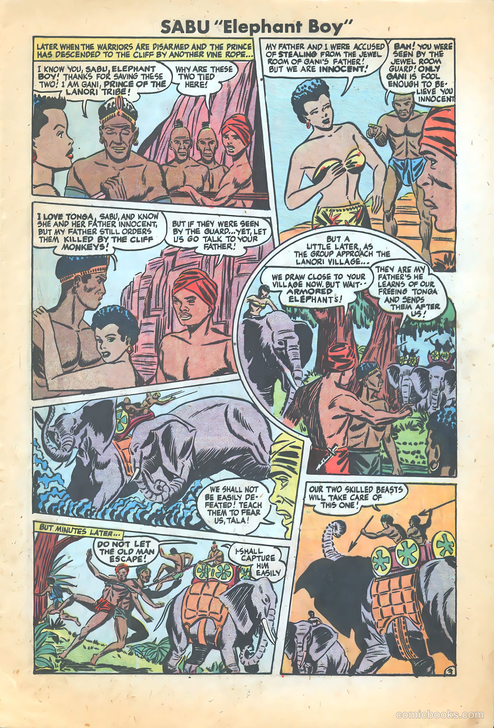 Sabu "Elephant Boy" #2 (1950) — page 18 of 37