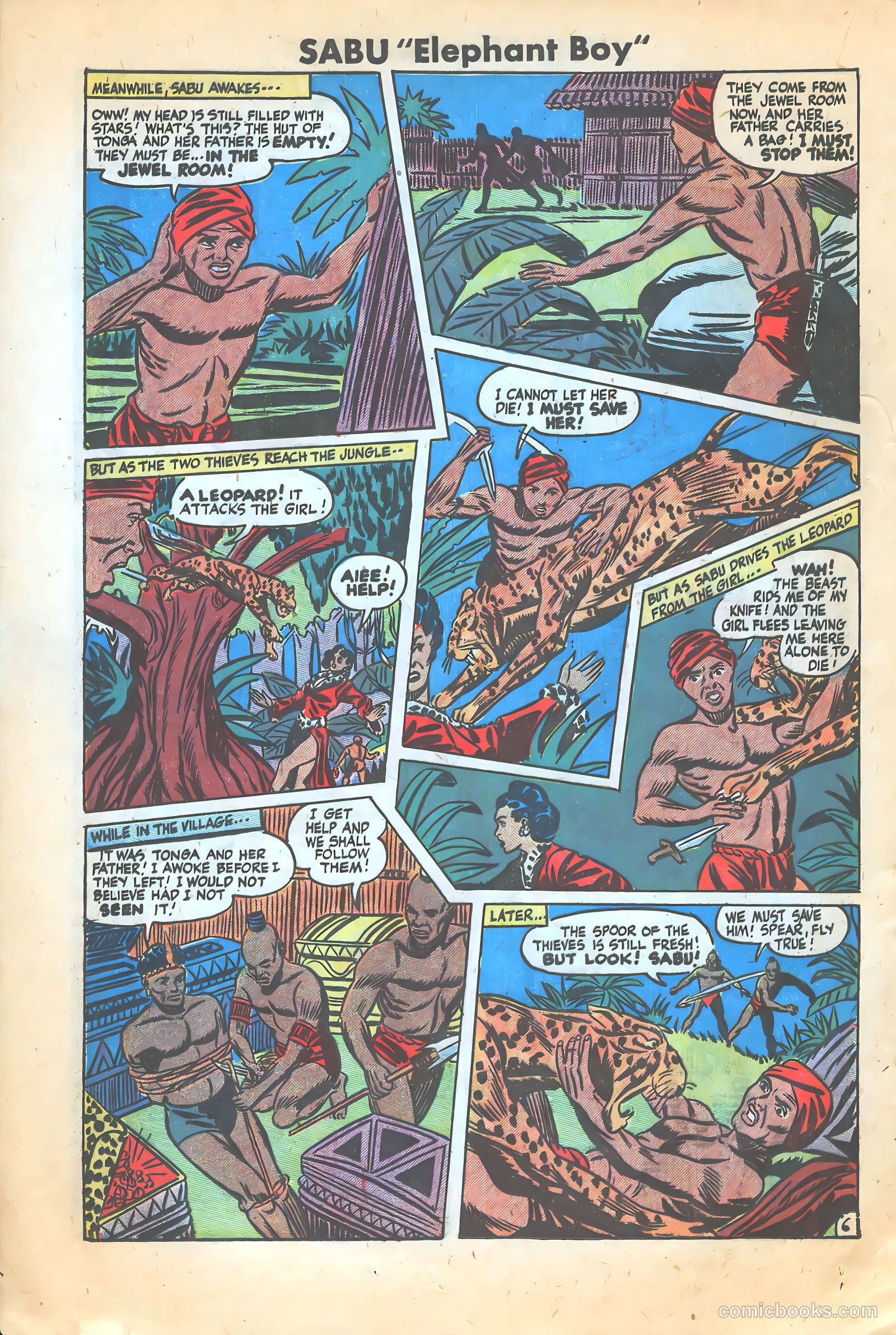 Sabu "Elephant Boy" #2 (1950) — page 21 of 37