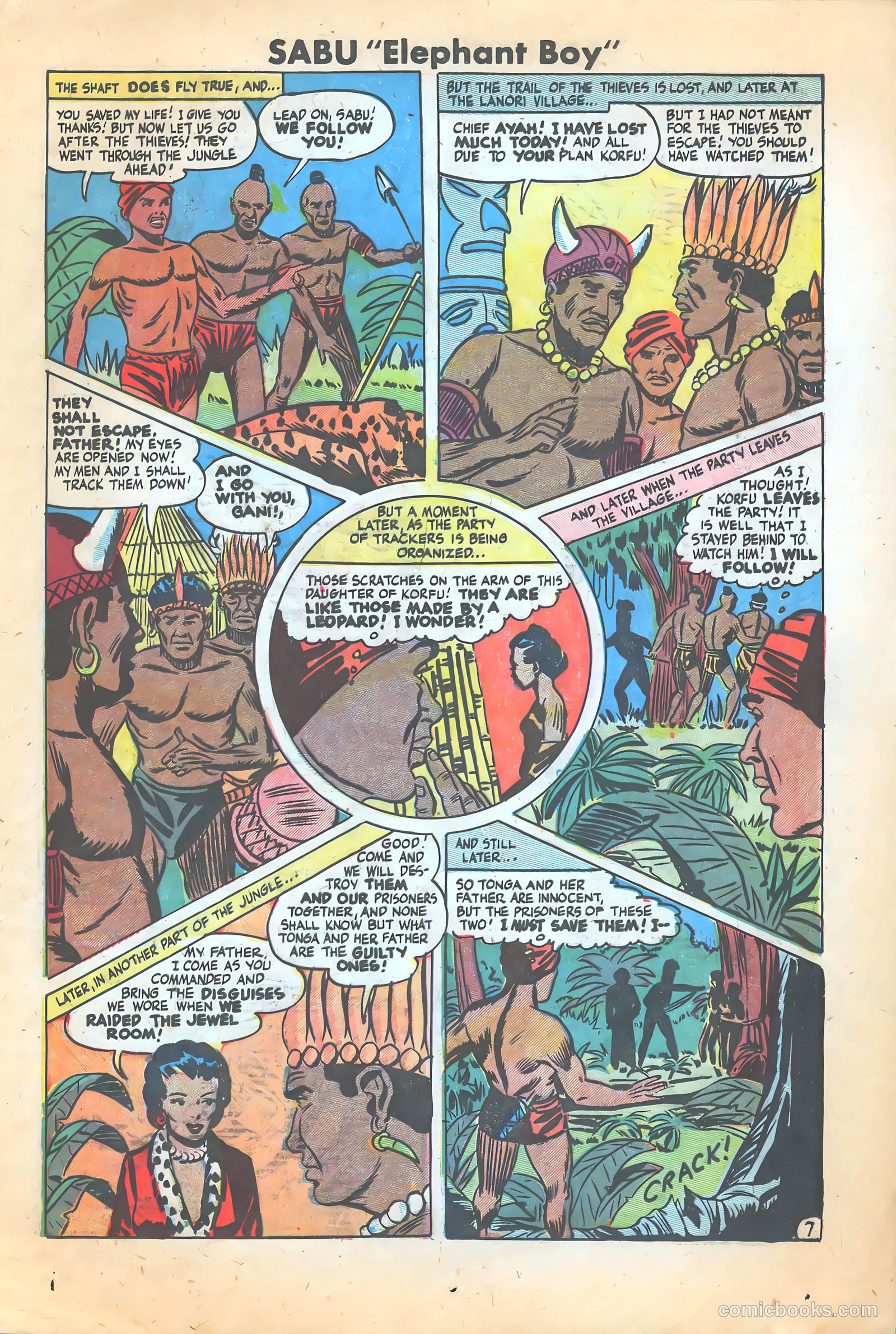 Sabu "Elephant Boy" #2 (1950) — page 22 of 37