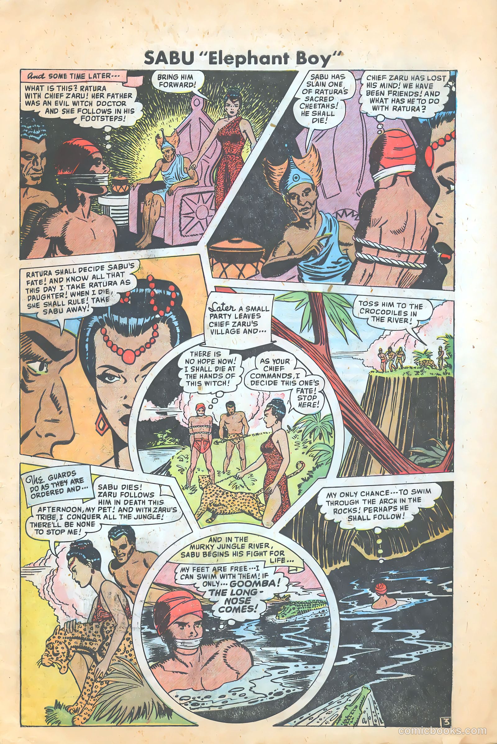 Sabu "Elephant Boy" #2 (1950) — page 28 of 37
