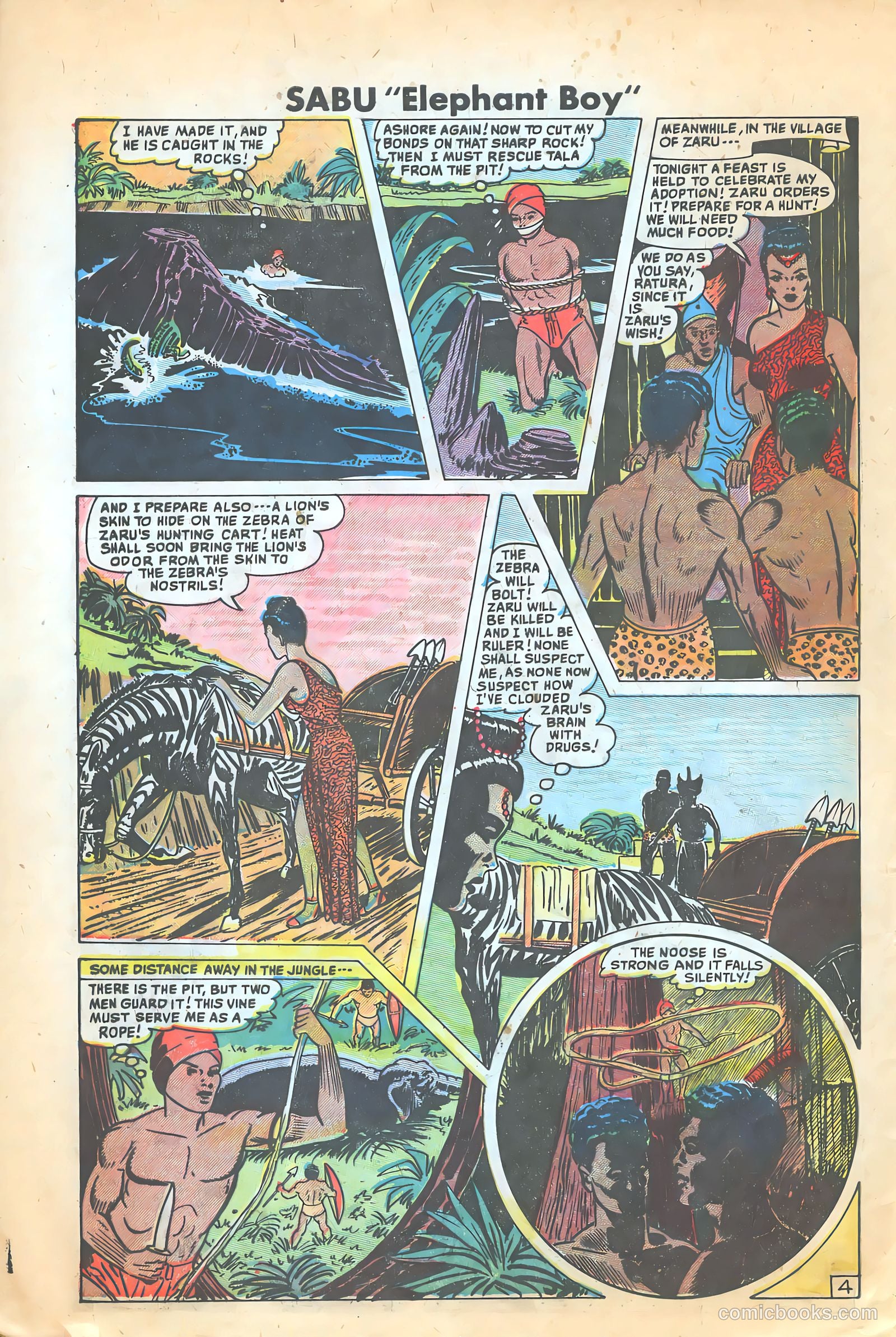 Sabu "Elephant Boy" #2 (1950) — page 29 of 37