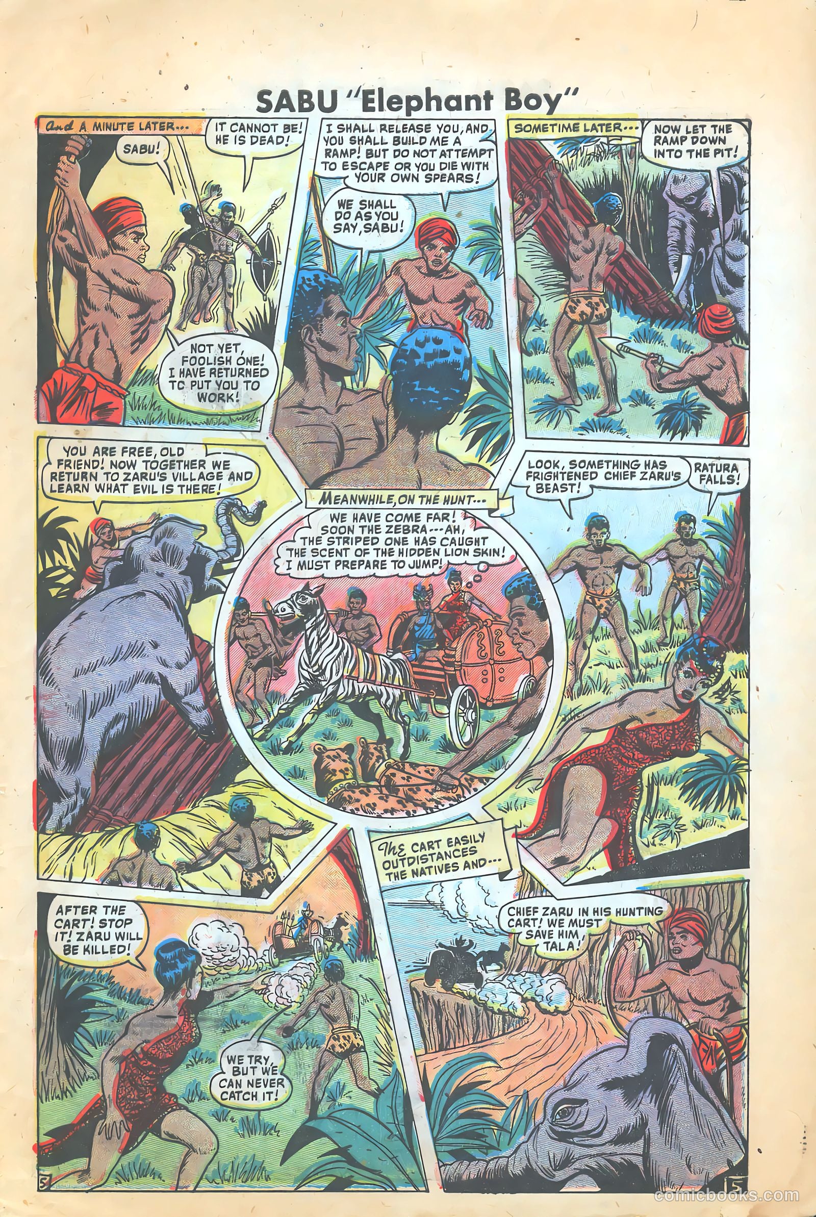 Sabu "Elephant Boy" #2 (1950) — page 30 of 37