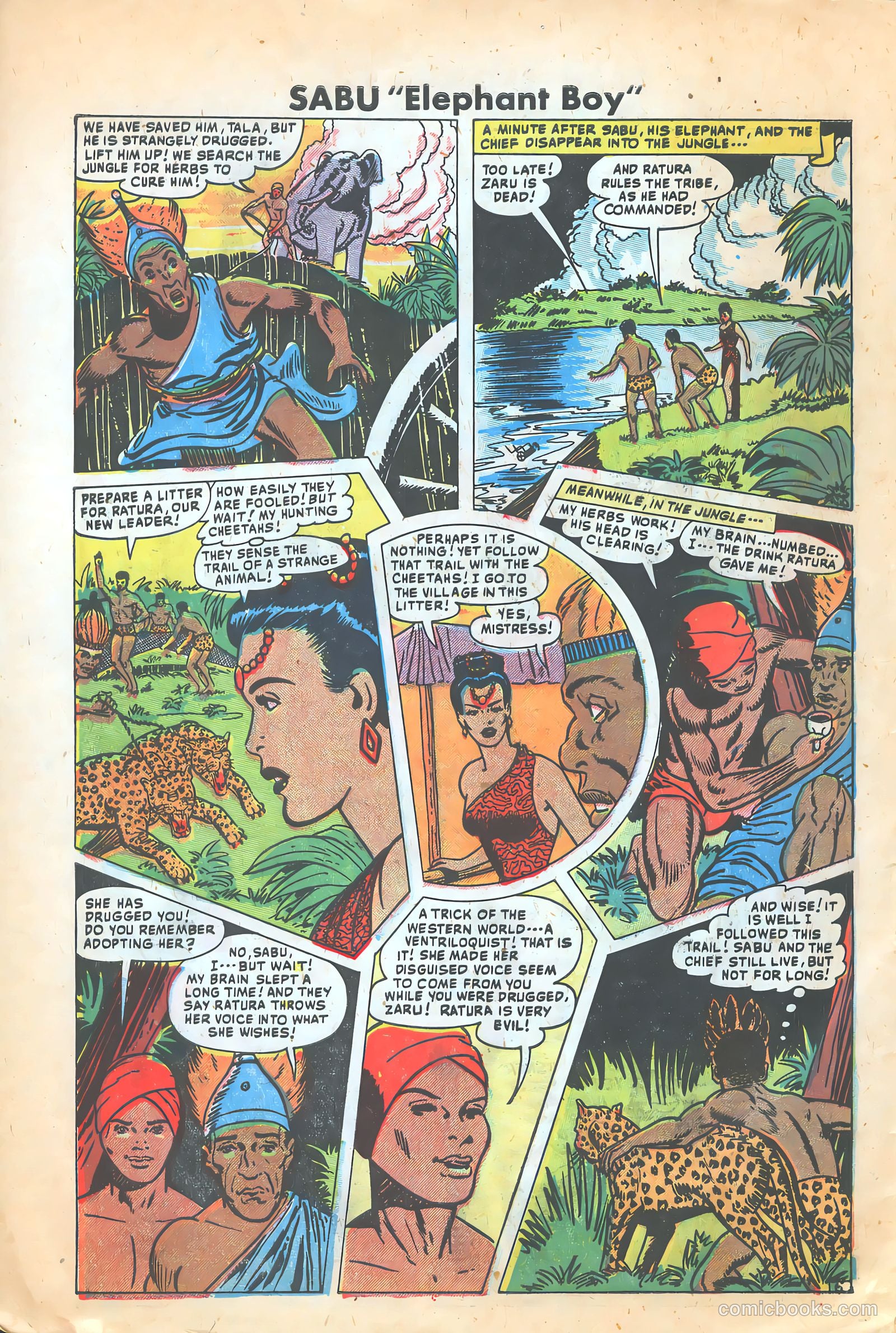 Sabu "Elephant Boy" #2 (1950) — page 31 of 37