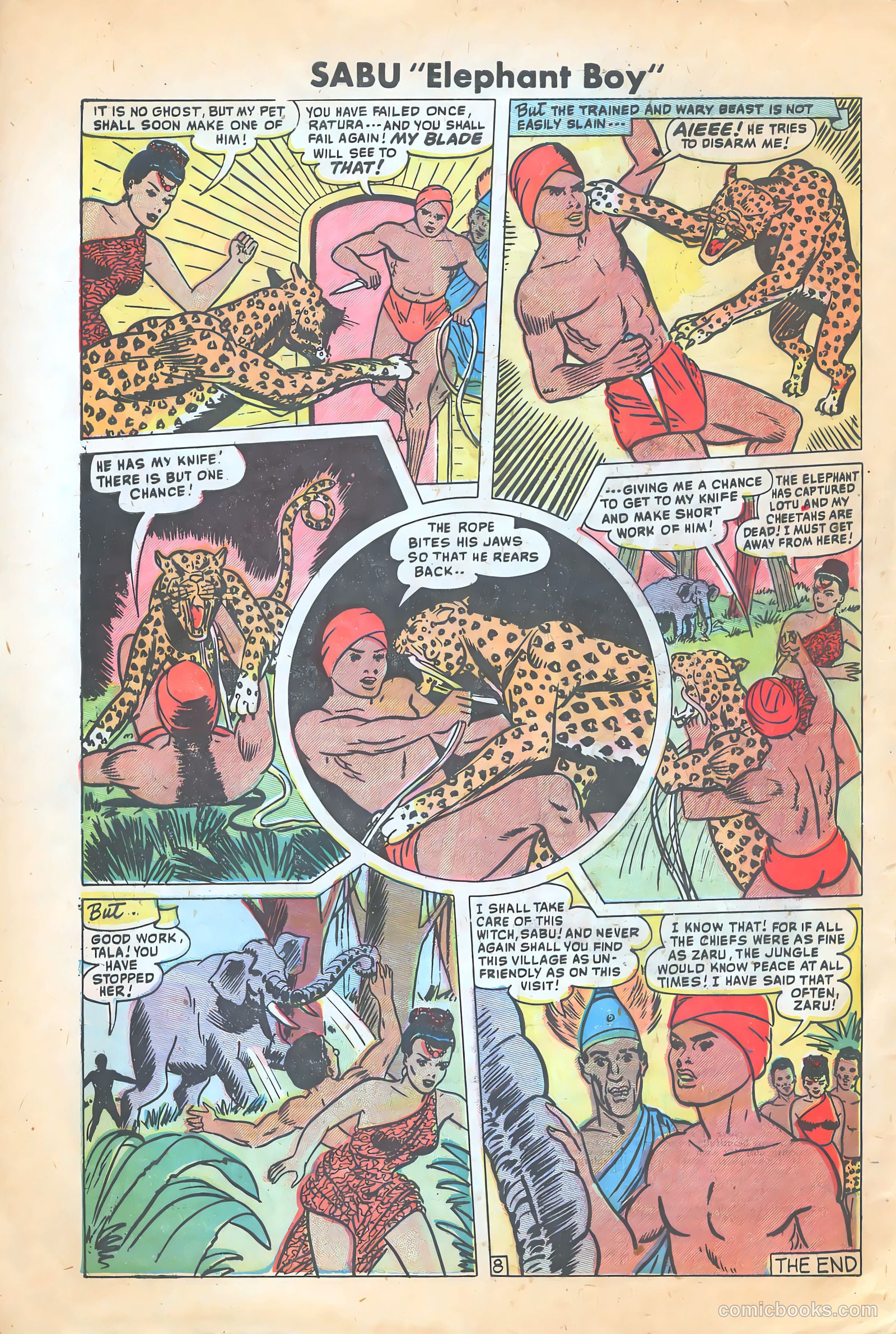 Sabu "Elephant Boy" #2 (1950) — page 33 of 37