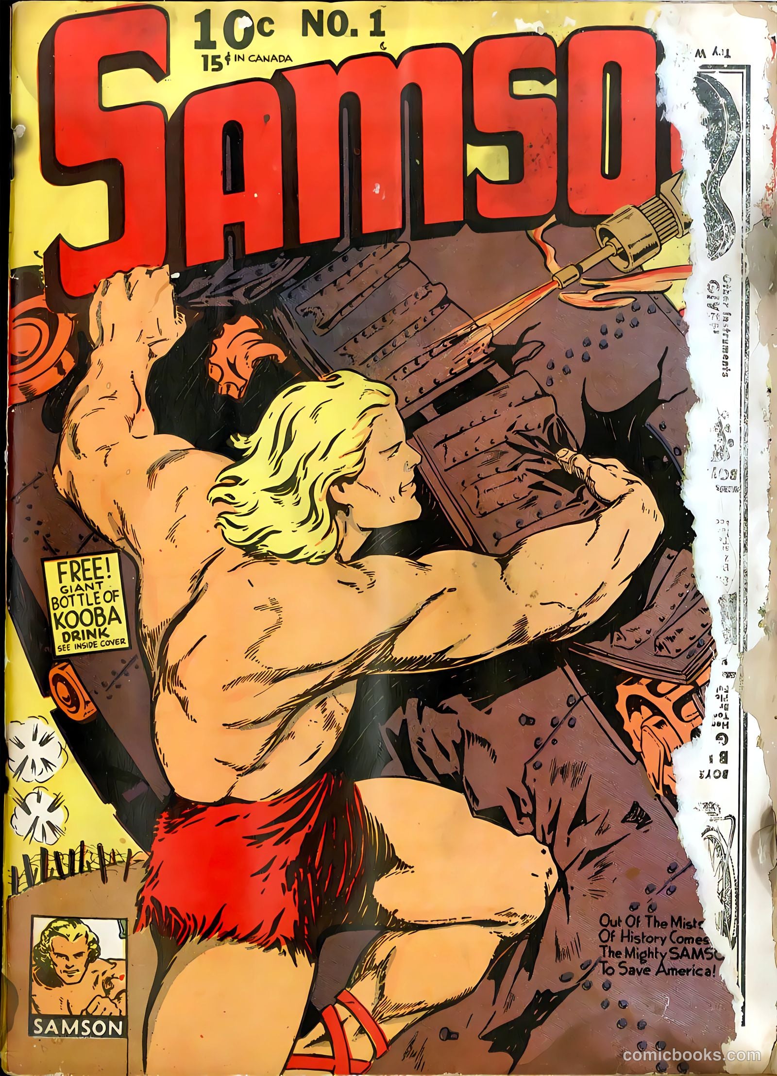 Samson #1 (1940) — page 2 of 70