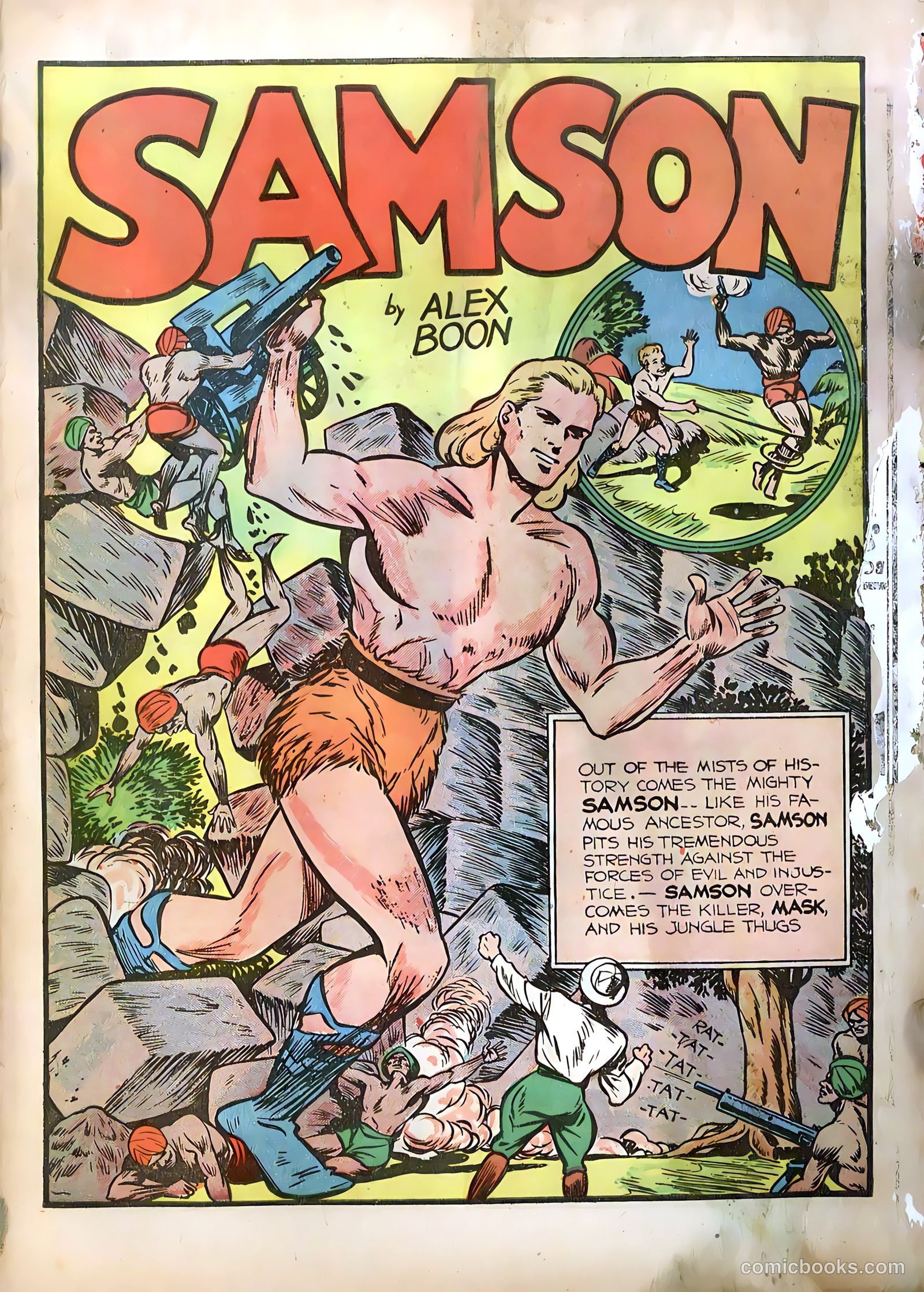 Samson #1 (1940) — page 4 of 70