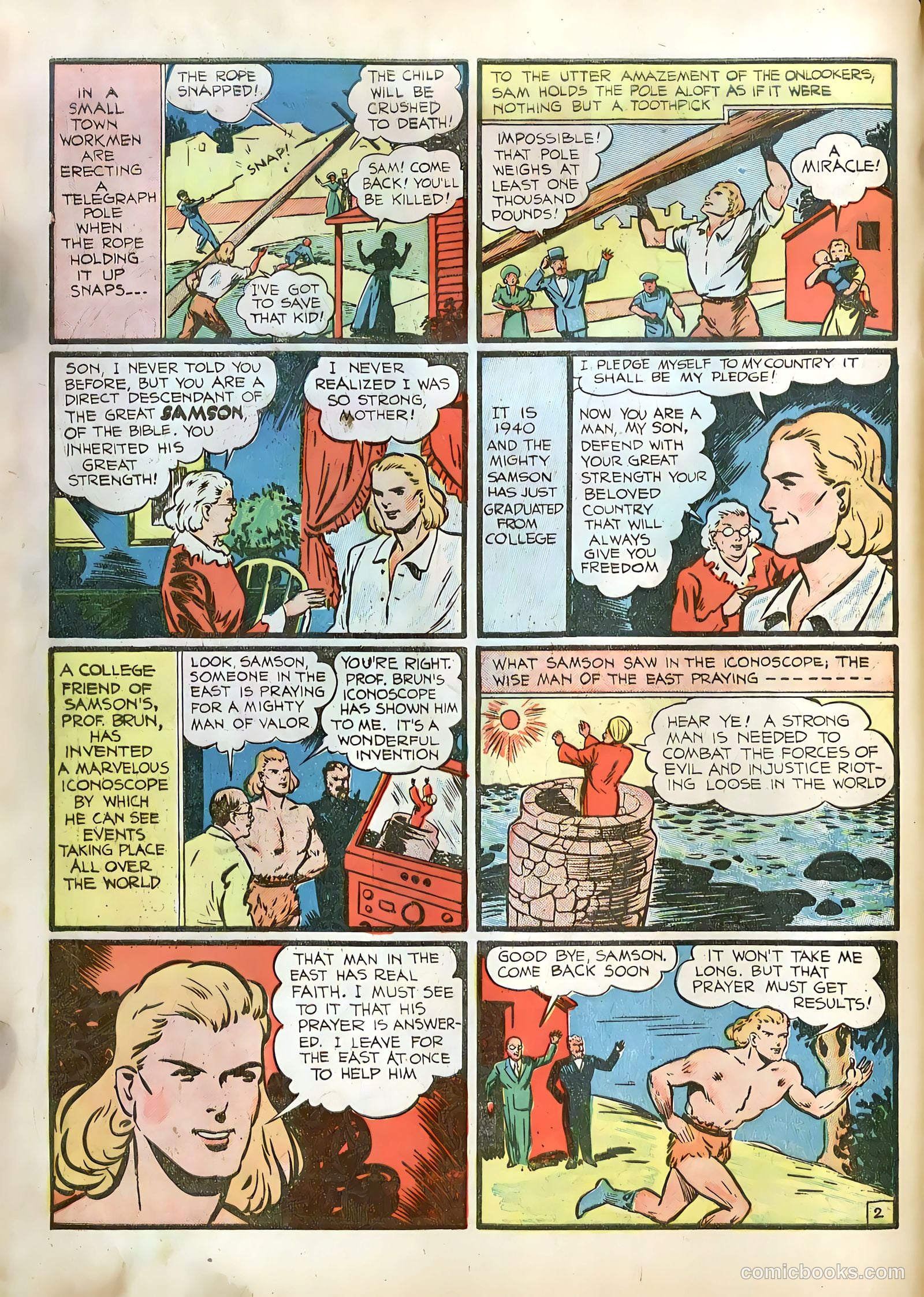 Samson #1 (1940) — page 5 of 70