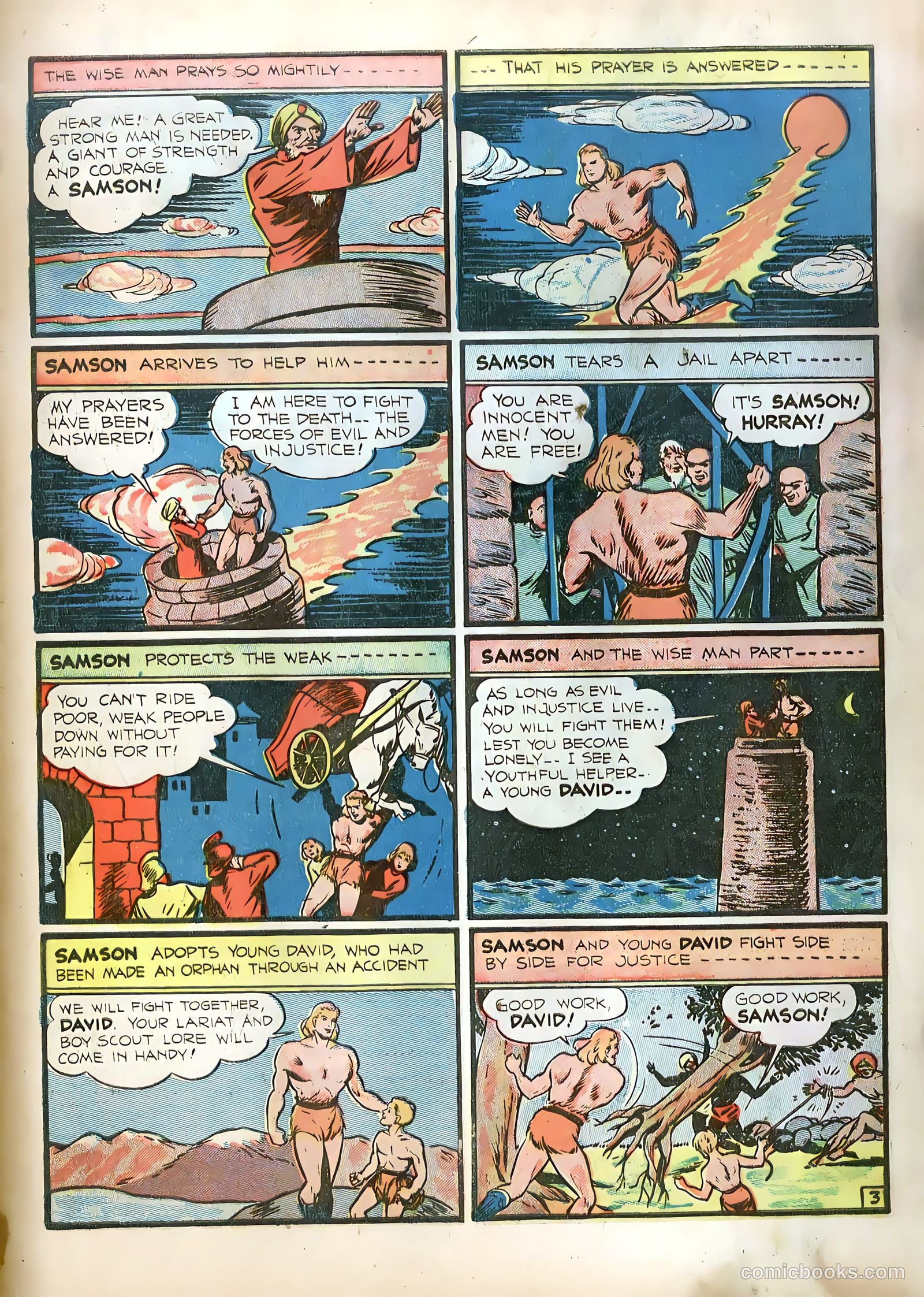 Samson #1 (1940) — page 6 of 70