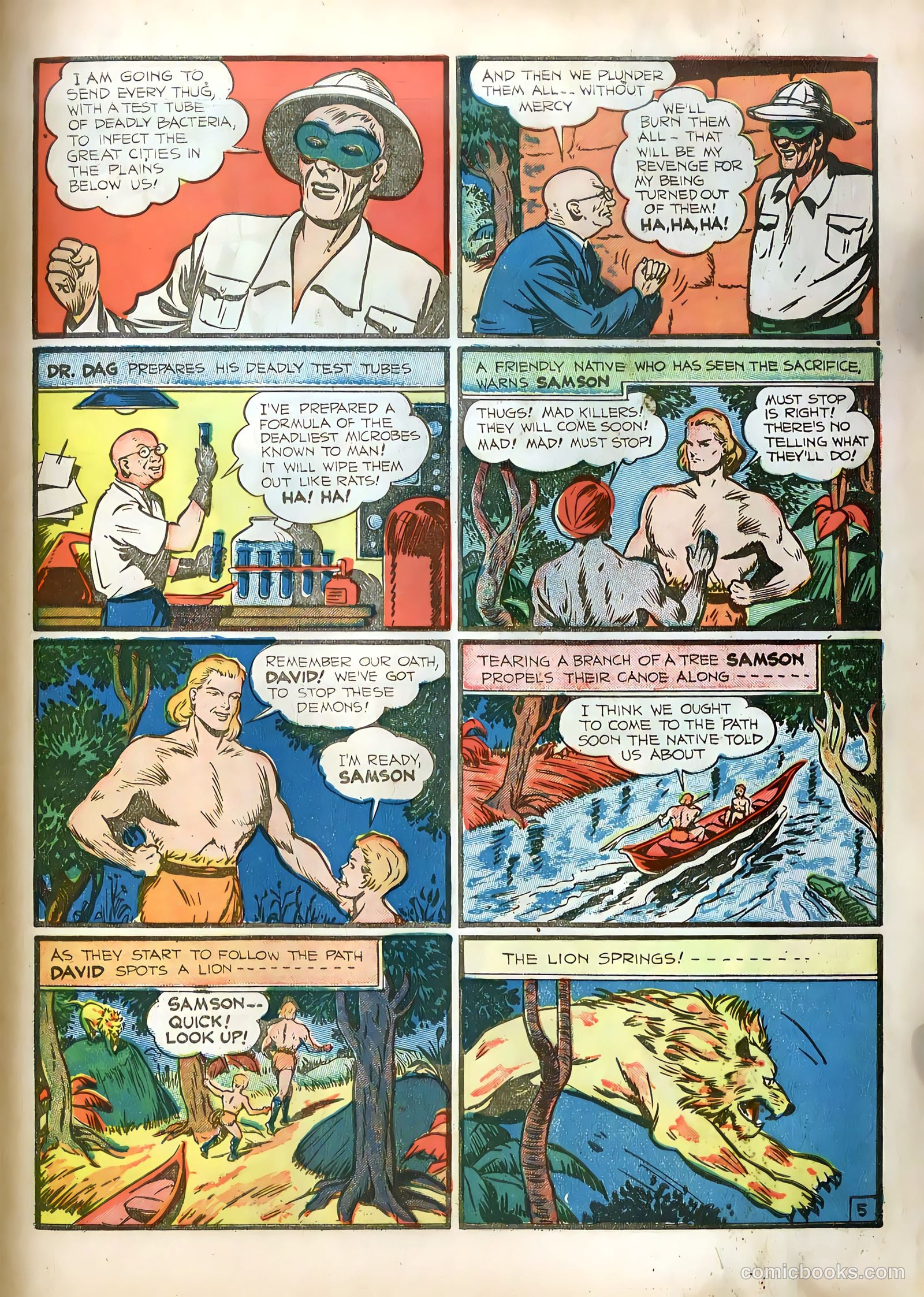 Samson #1 (1940) — page 8 of 70