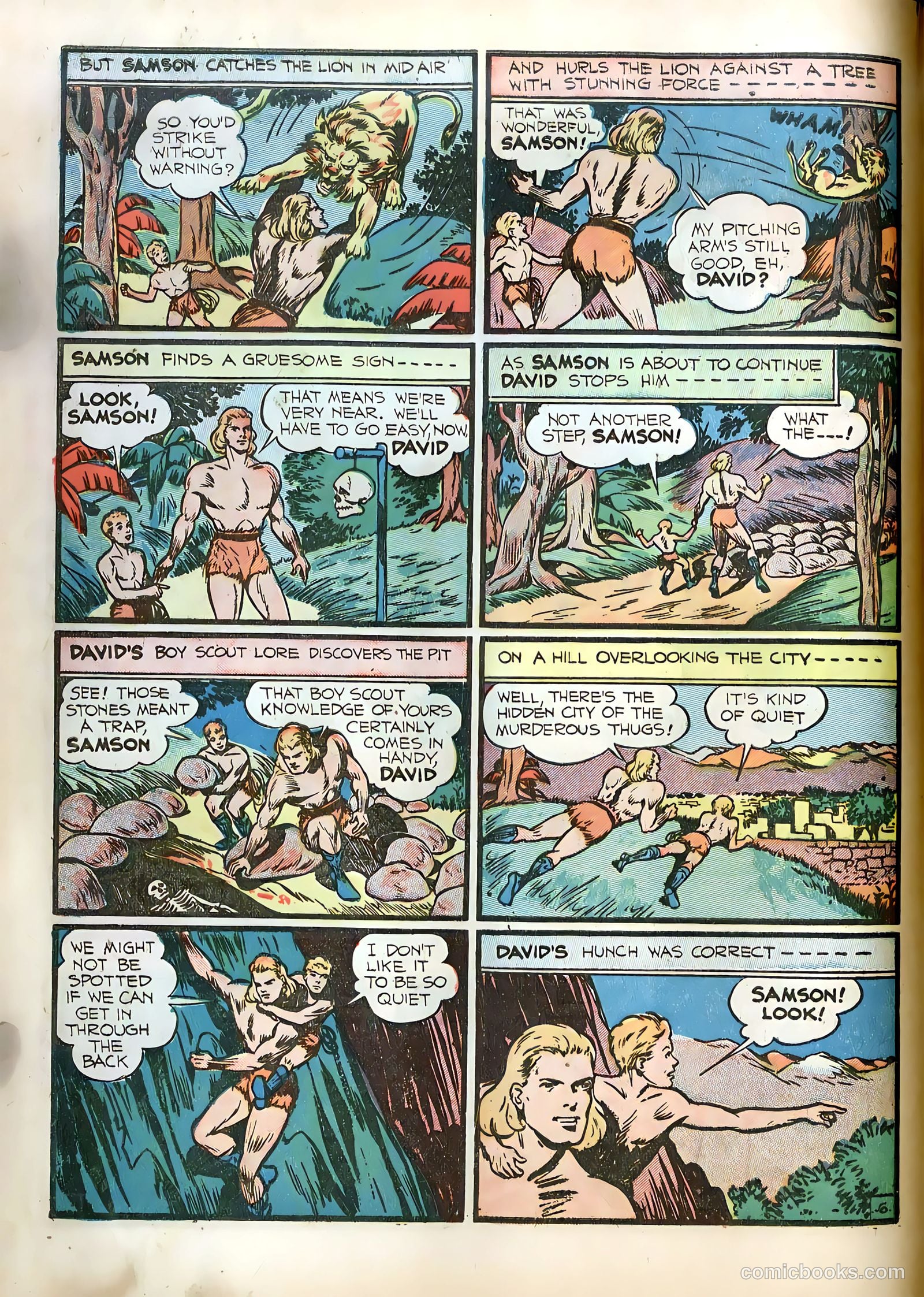 Samson #1 (1940) — page 9 of 70