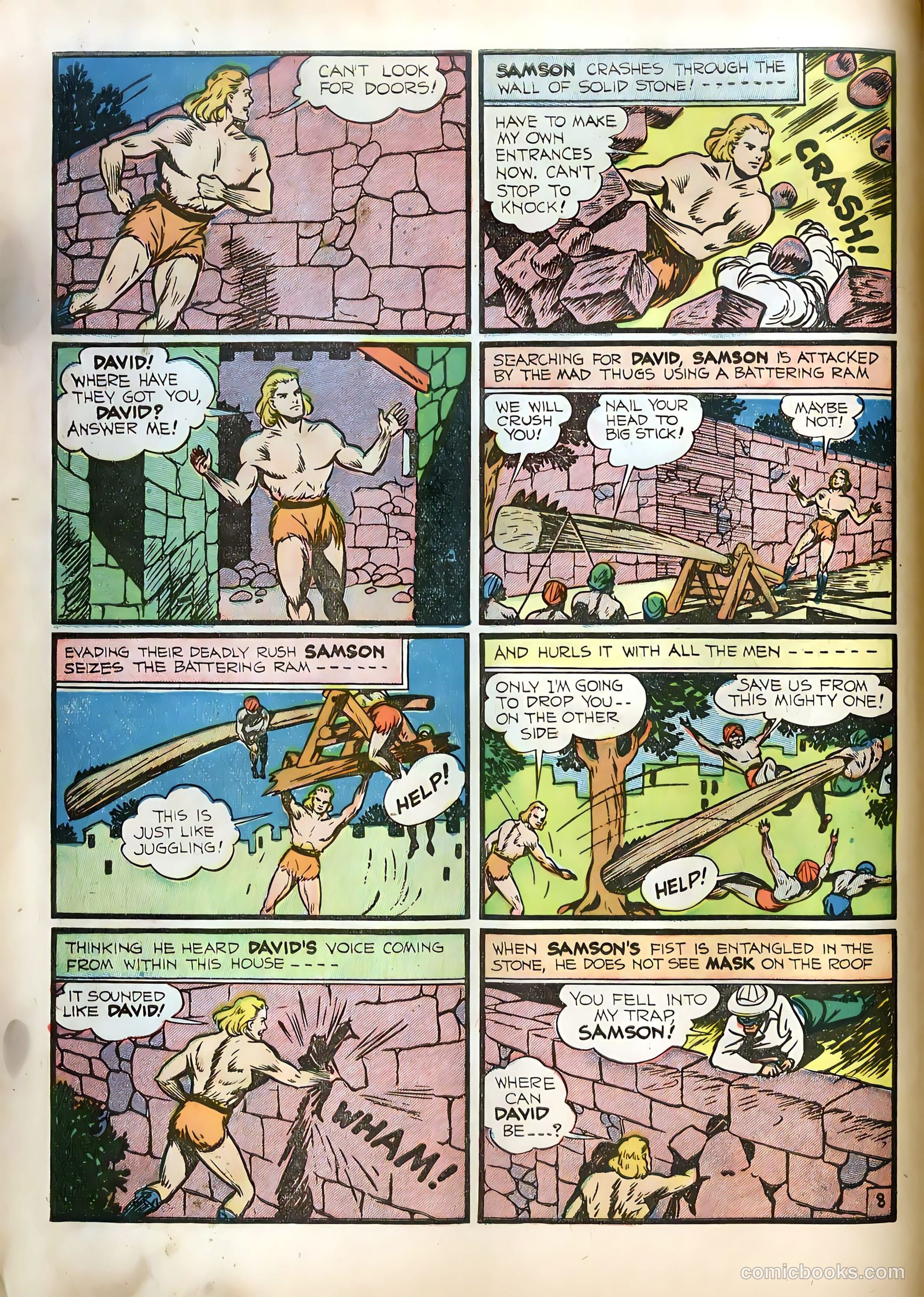 Samson #1 (1940) — page 11 of 70