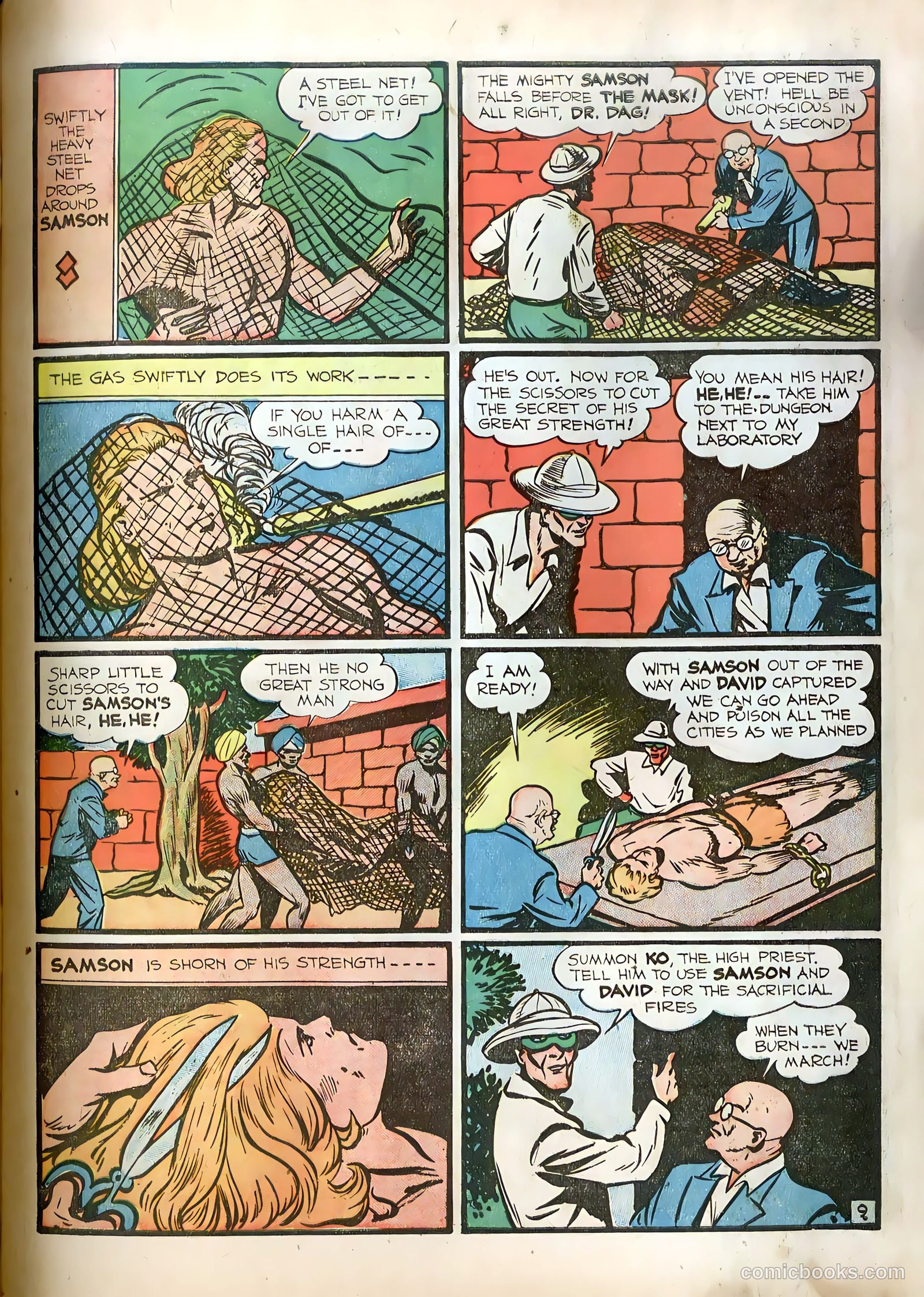 Samson #1 (1940) — page 12 of 70