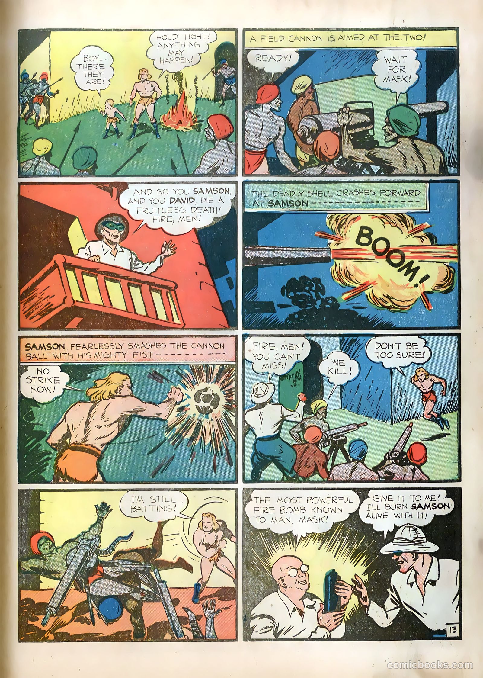 Samson #1 (1940) — page 16 of 70
