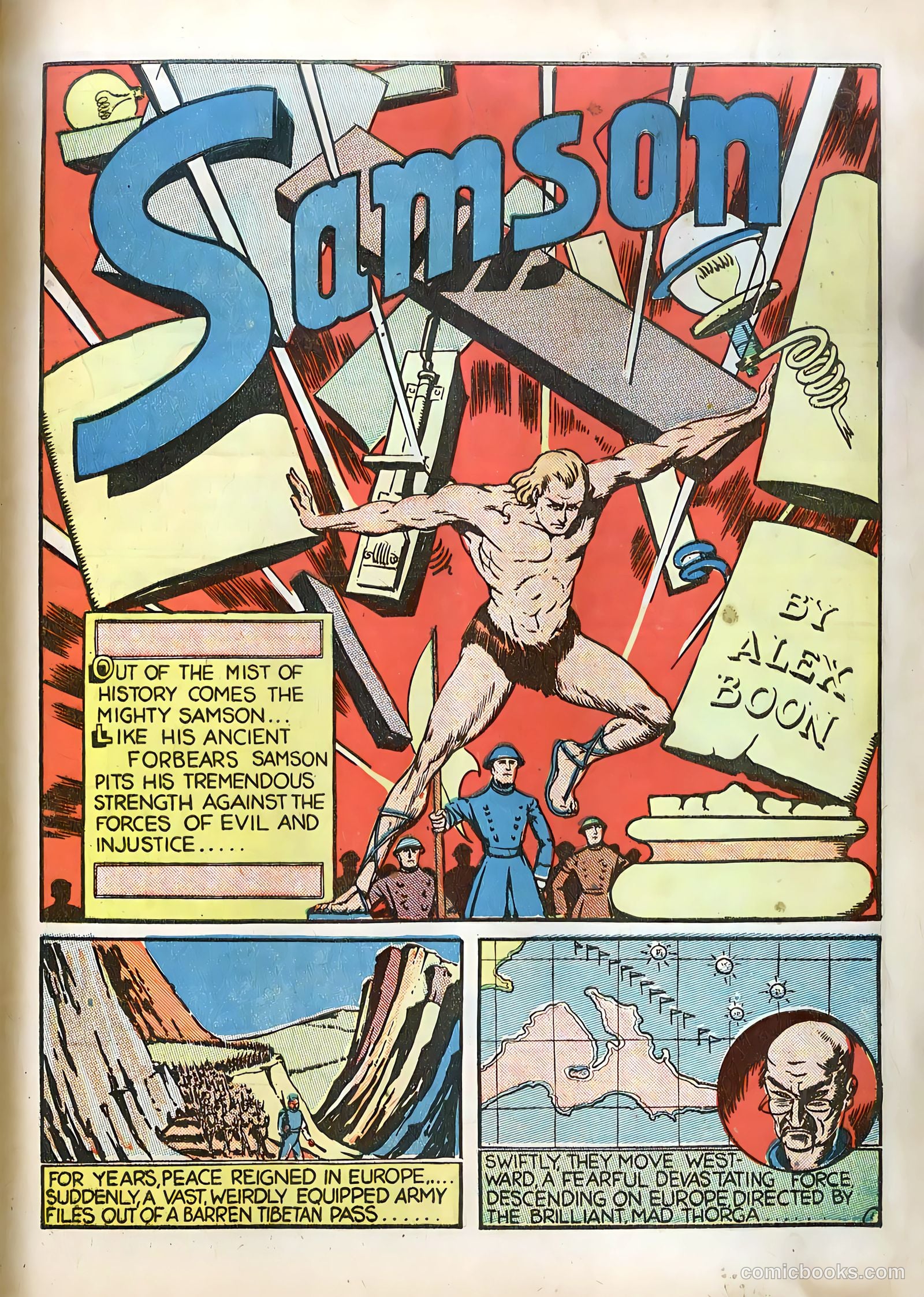 Samson #1 (1940) — page 18 of 70