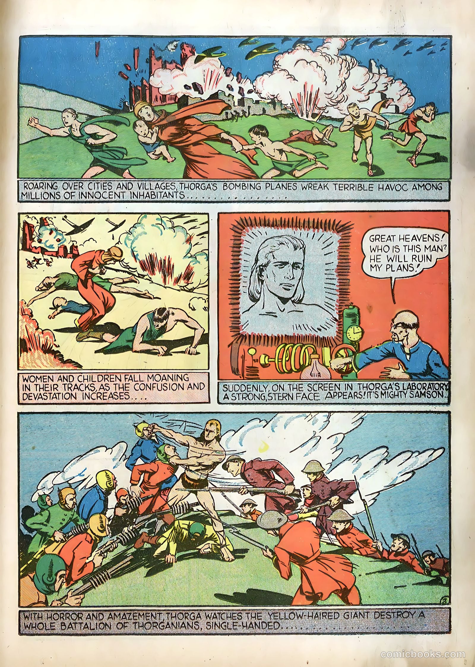 Samson #1 (1940) — page 20 of 70