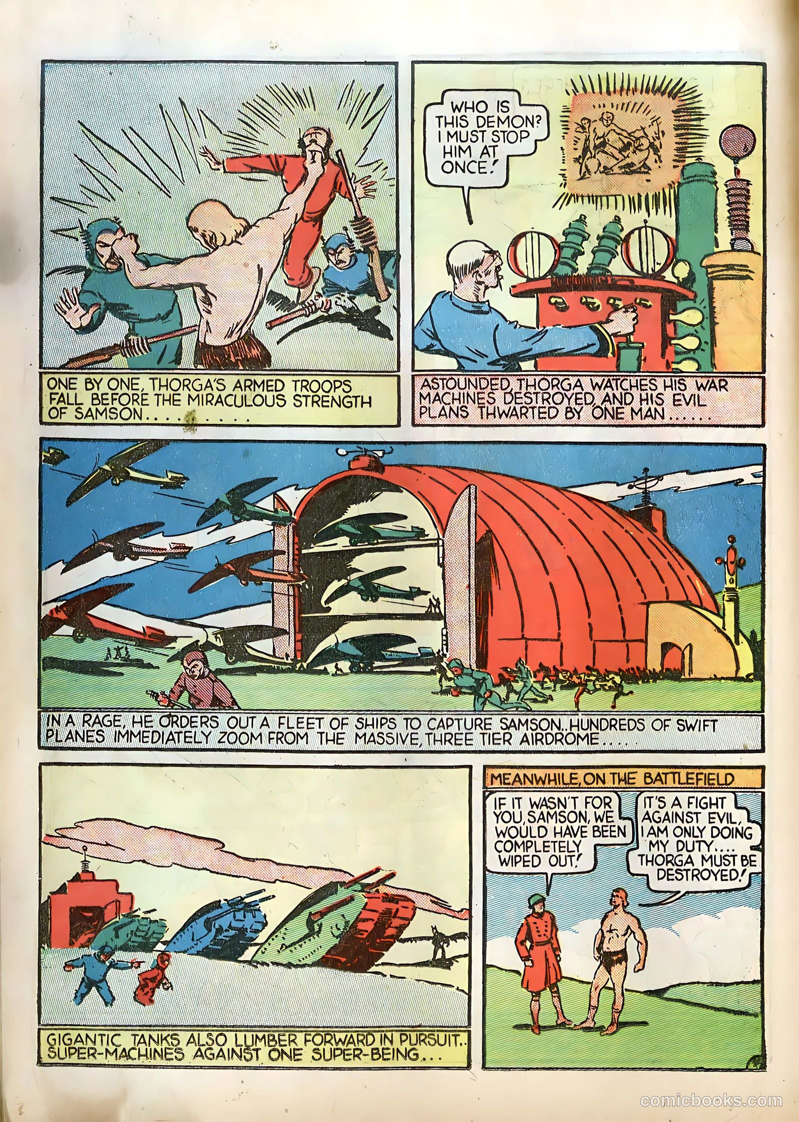 Samson #1 (1940) — page 21 of 70