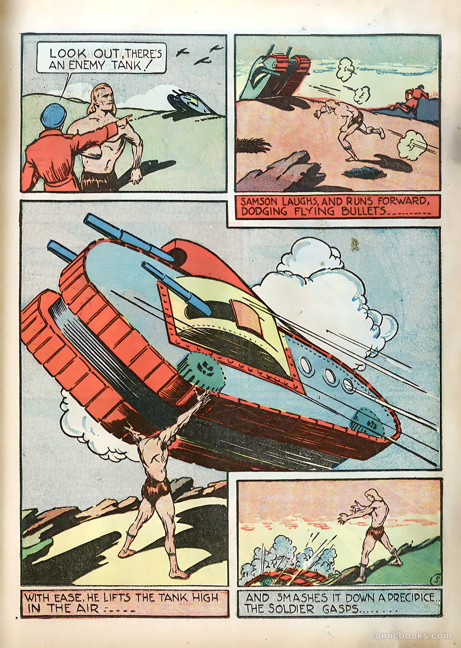 Samson #1 (1940) — page 22 of 70