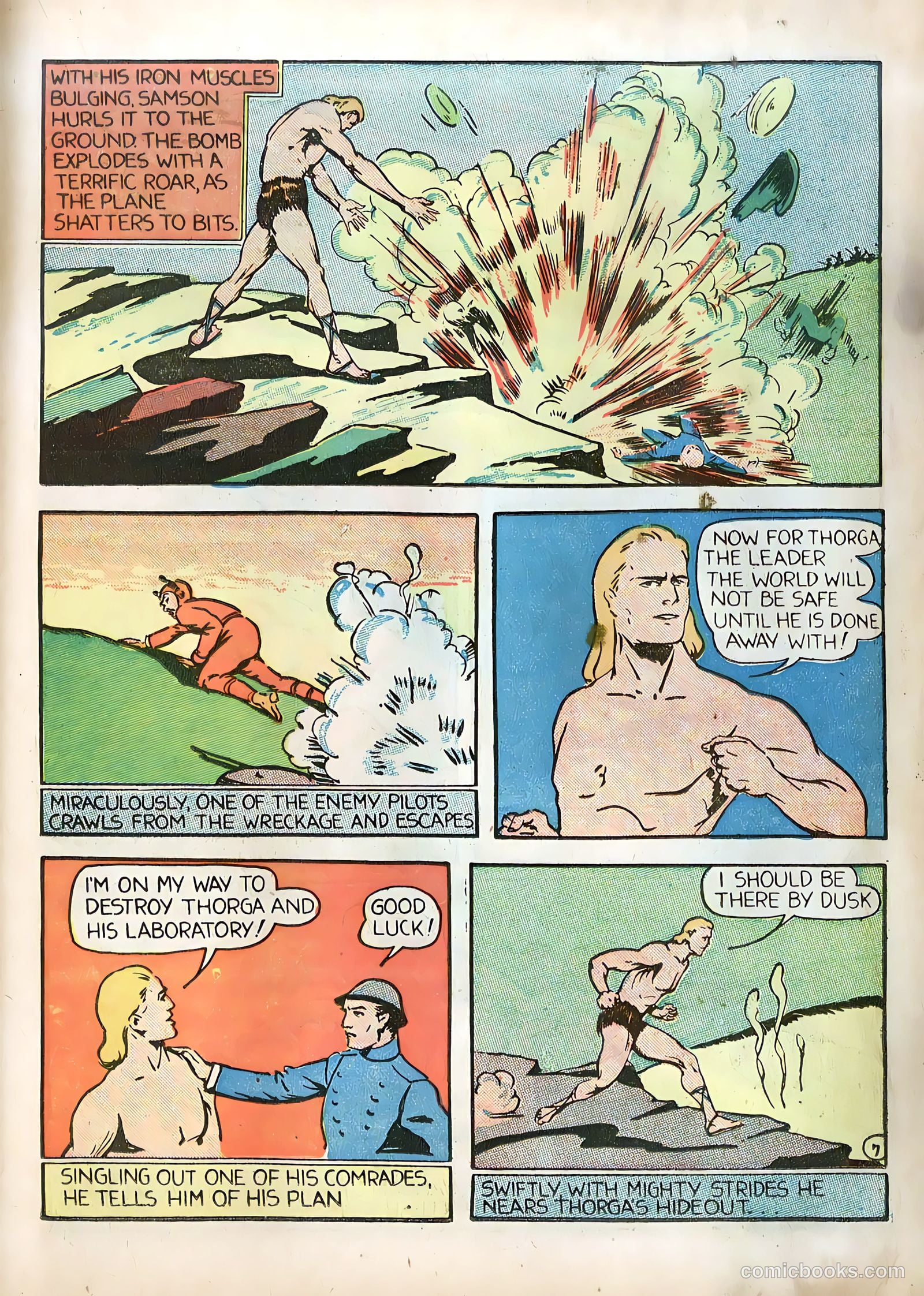 Samson #1 (1940) — page 24 of 70