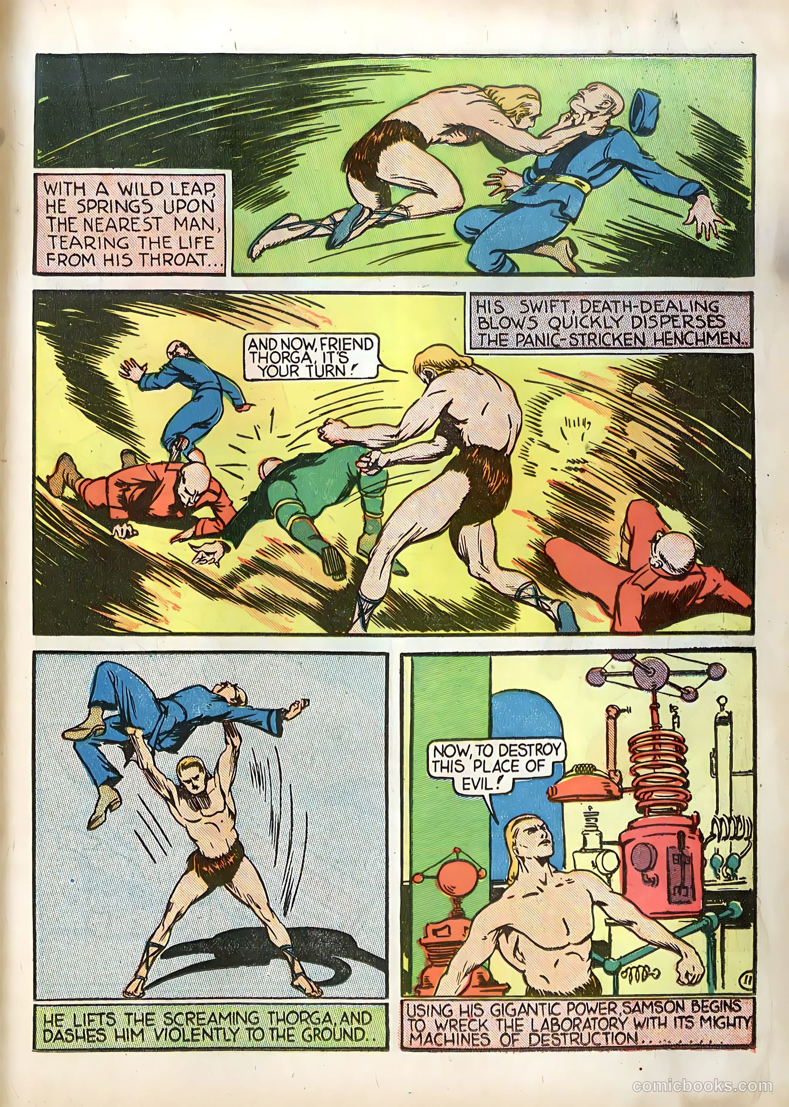 Samson #1 (1940) — page 28 of 70