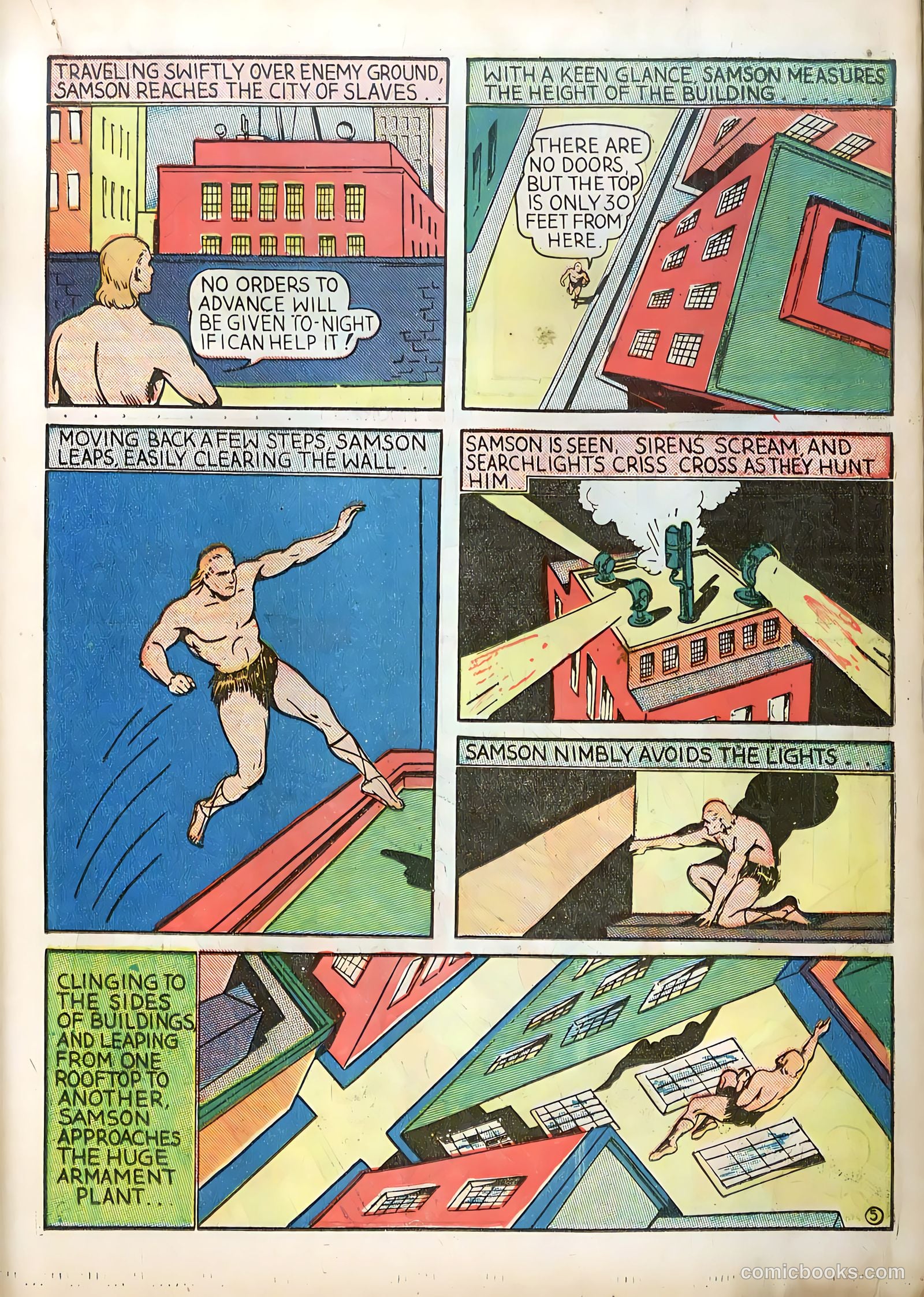 Samson #1 (1940) — page 38 of 70