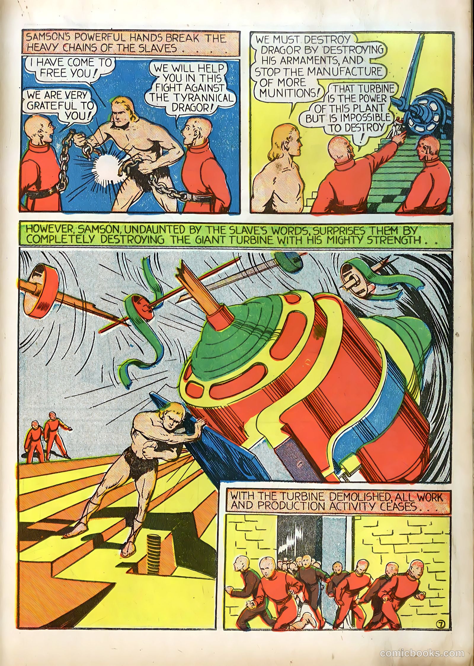 Samson #1 (1940) — page 40 of 70
