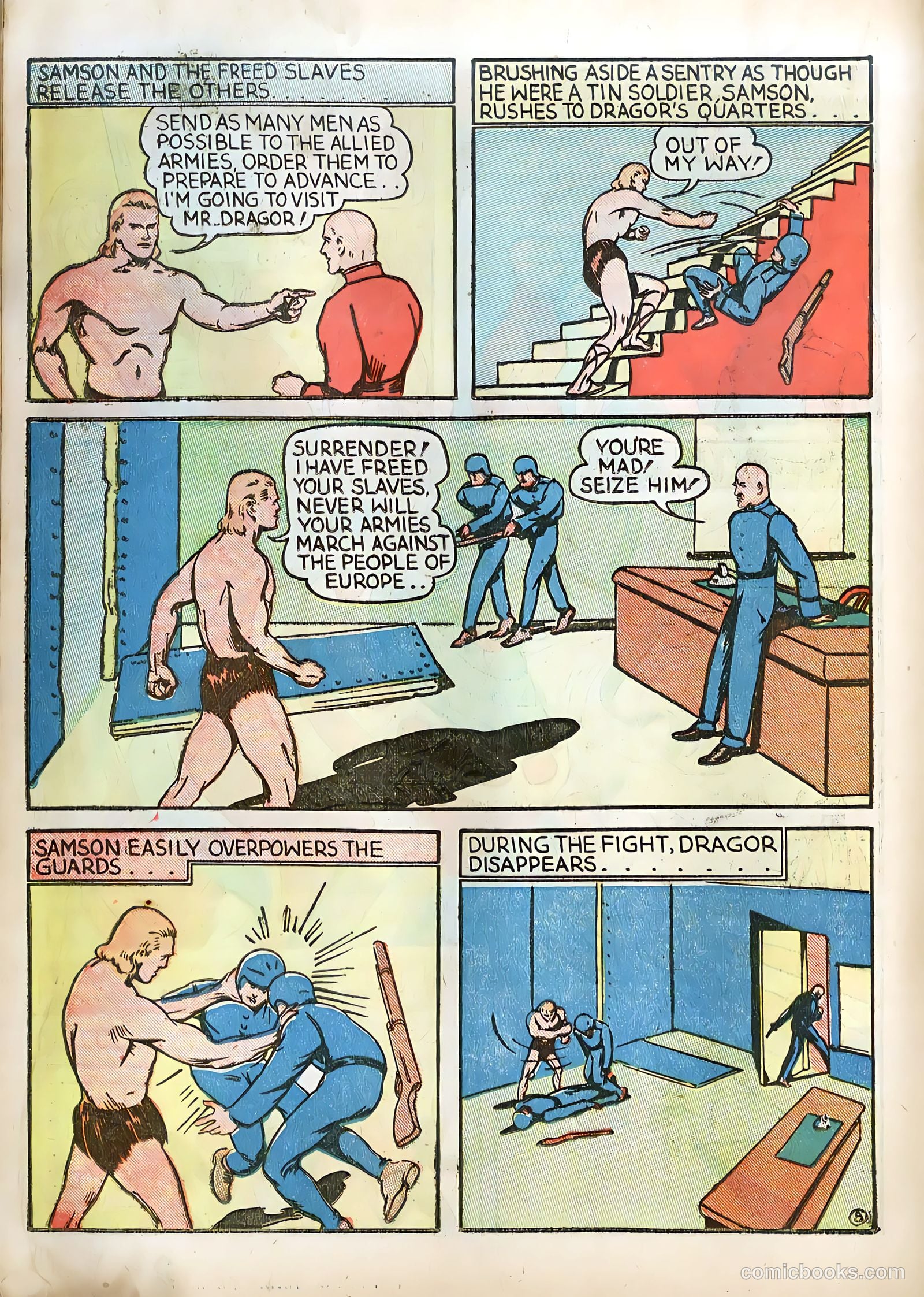 Samson #1 (1940) — page 41 of 70