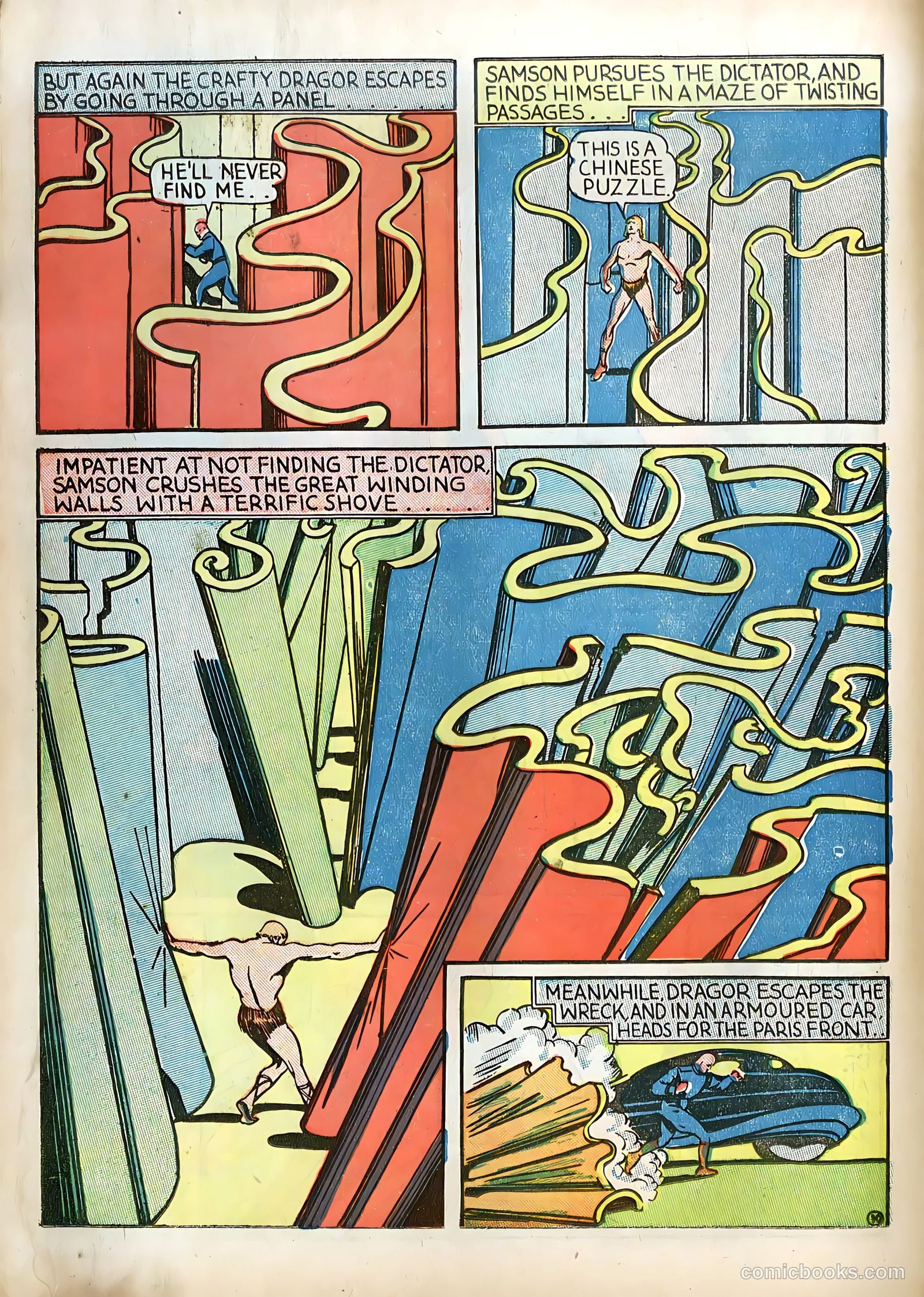 Samson #1 (1940) — page 43 of 70