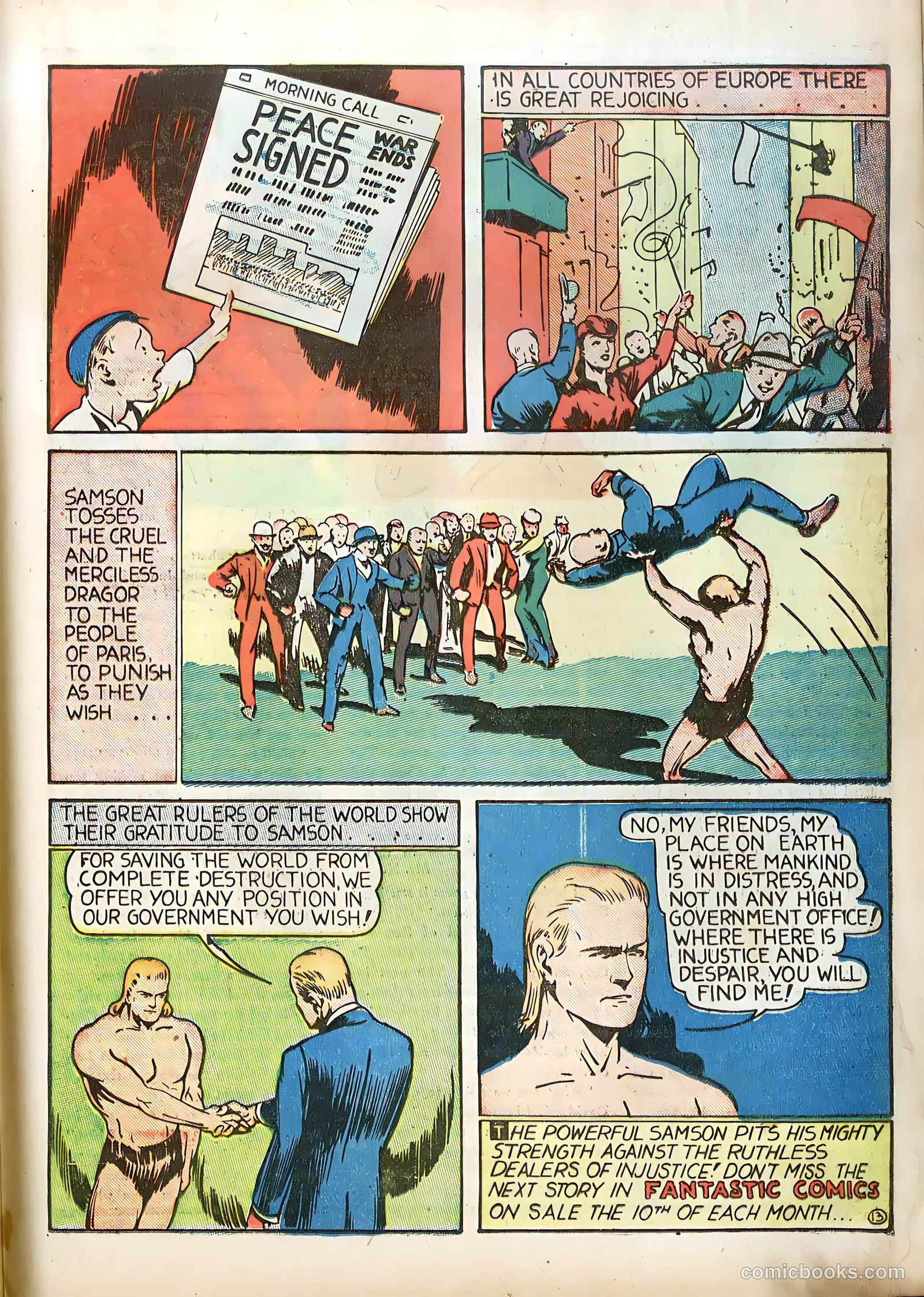 Samson #1 (1940) — page 46 of 70
