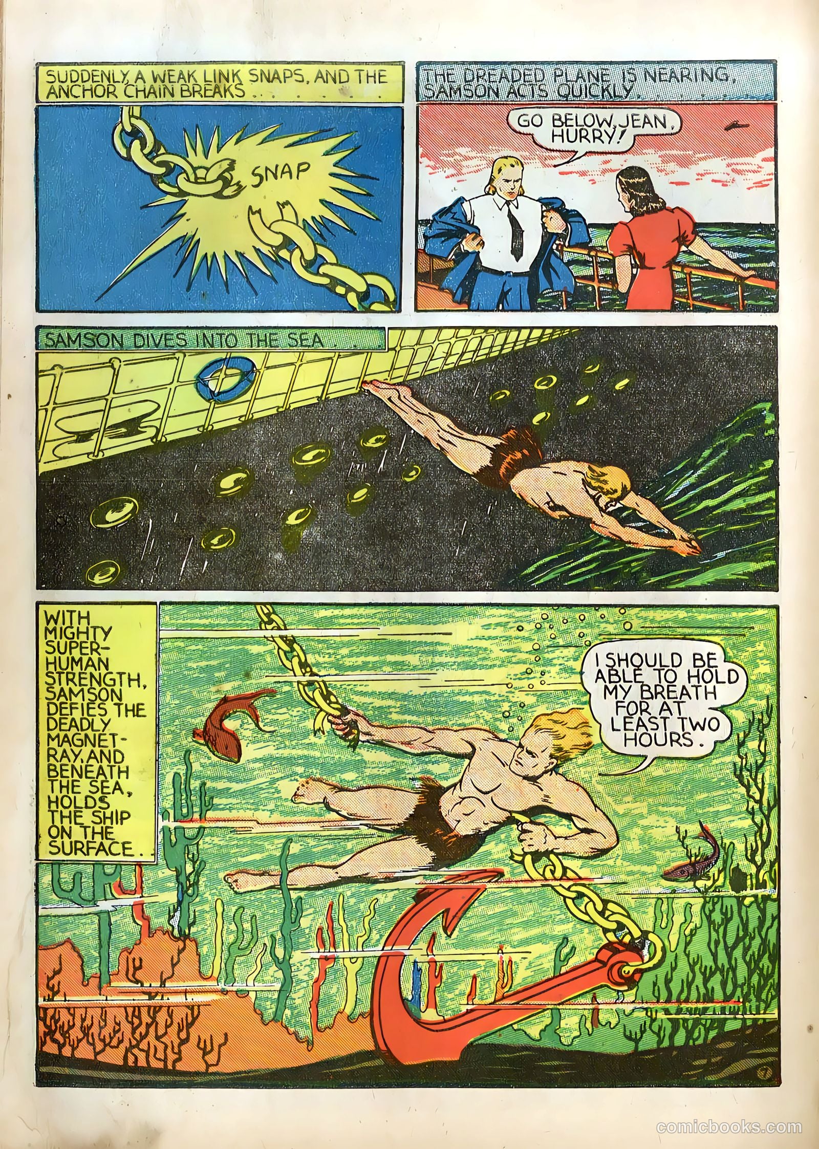 Samson #1 (1940) — page 55 of 70