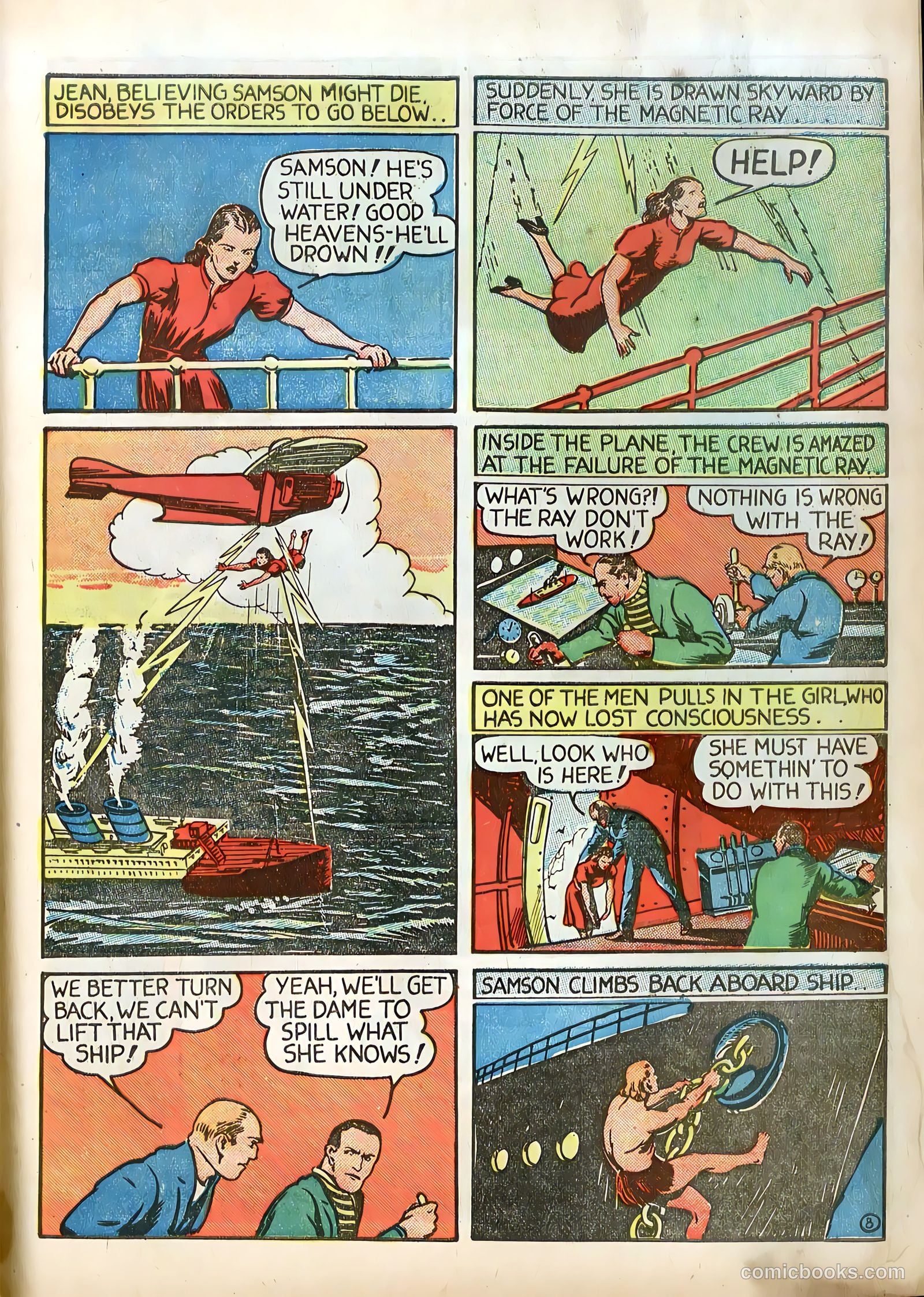 Samson #1 (1940) — page 56 of 70