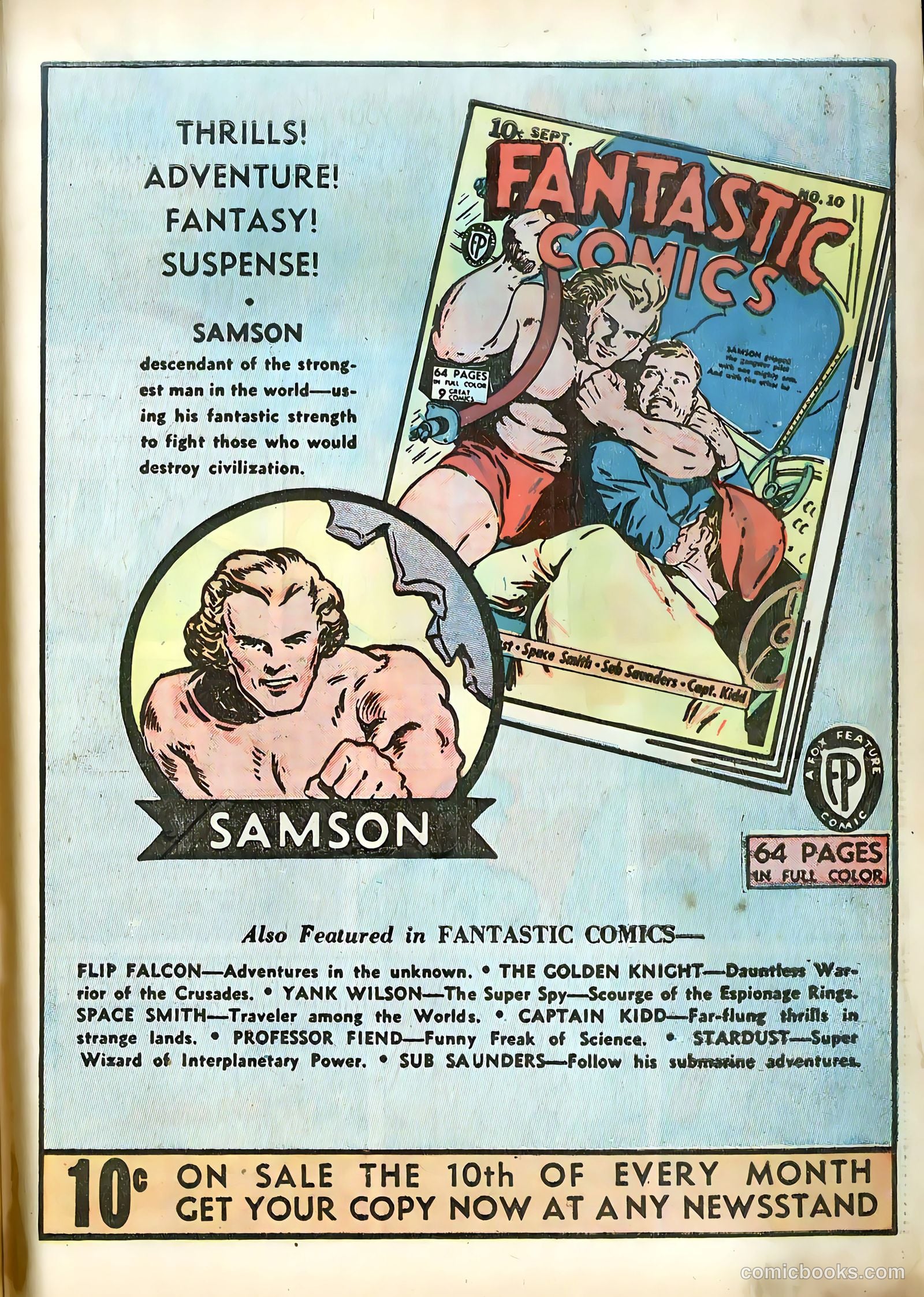 Samson #1 (1940) — page 62 of 70