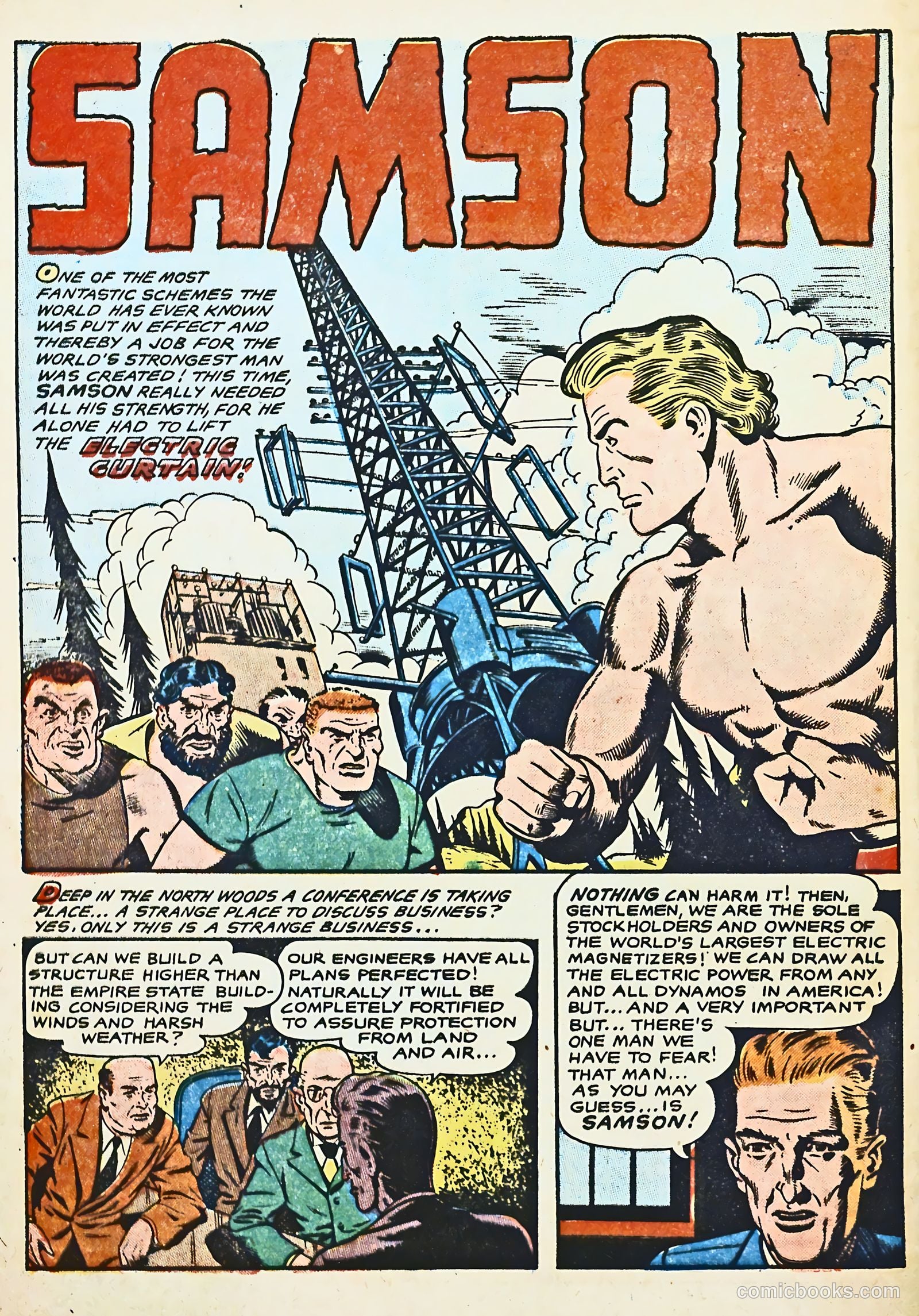Samson #12 (1955) — page 4 of 36