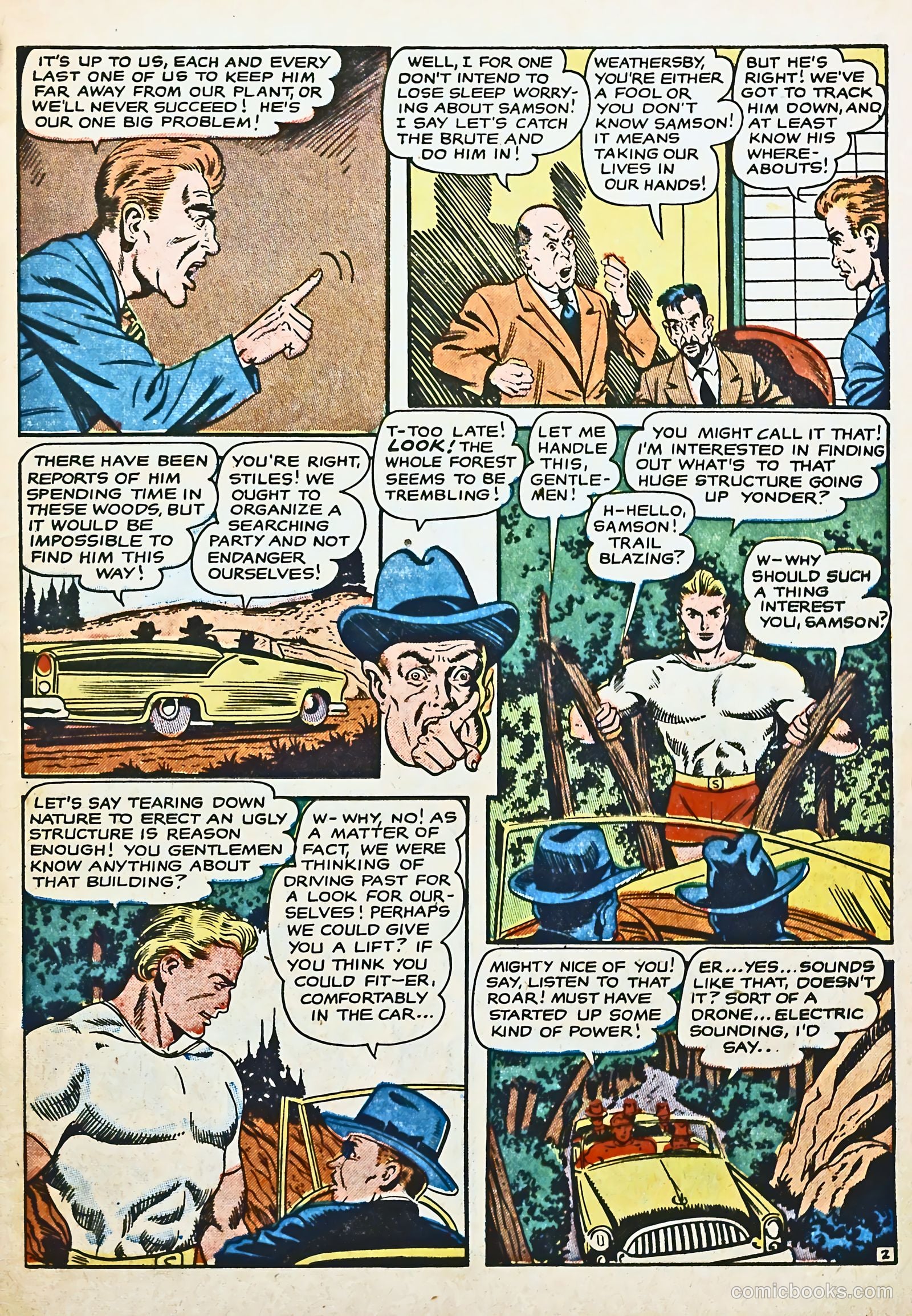 Samson #12 (1955) — page 5 of 36