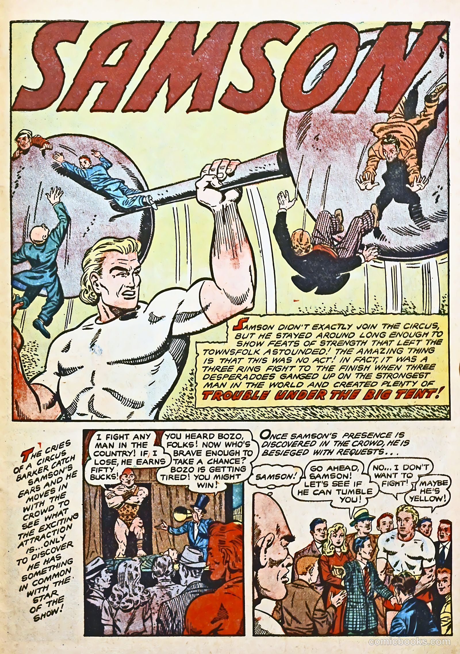Samson #12 (1955) — page 27 of 36