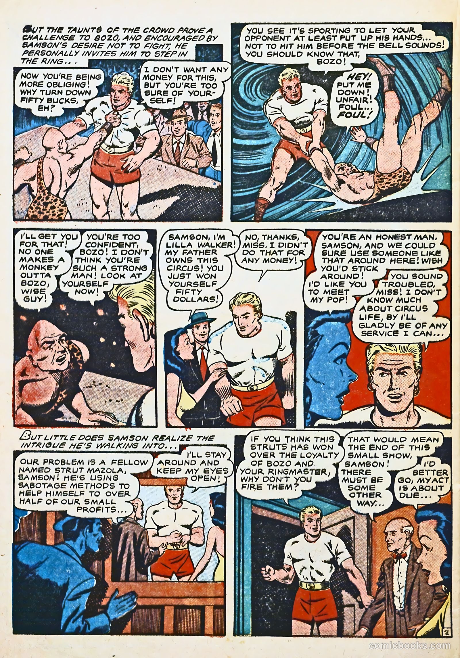 Samson #12 (1955) — page 28 of 36