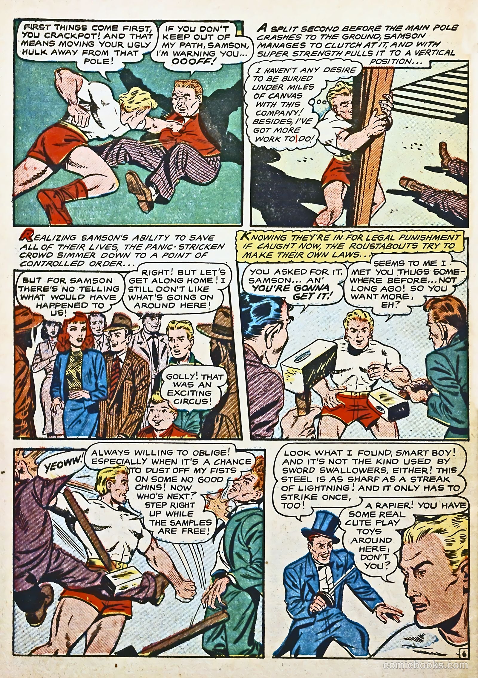 Samson #12 (1955) — page 32 of 36