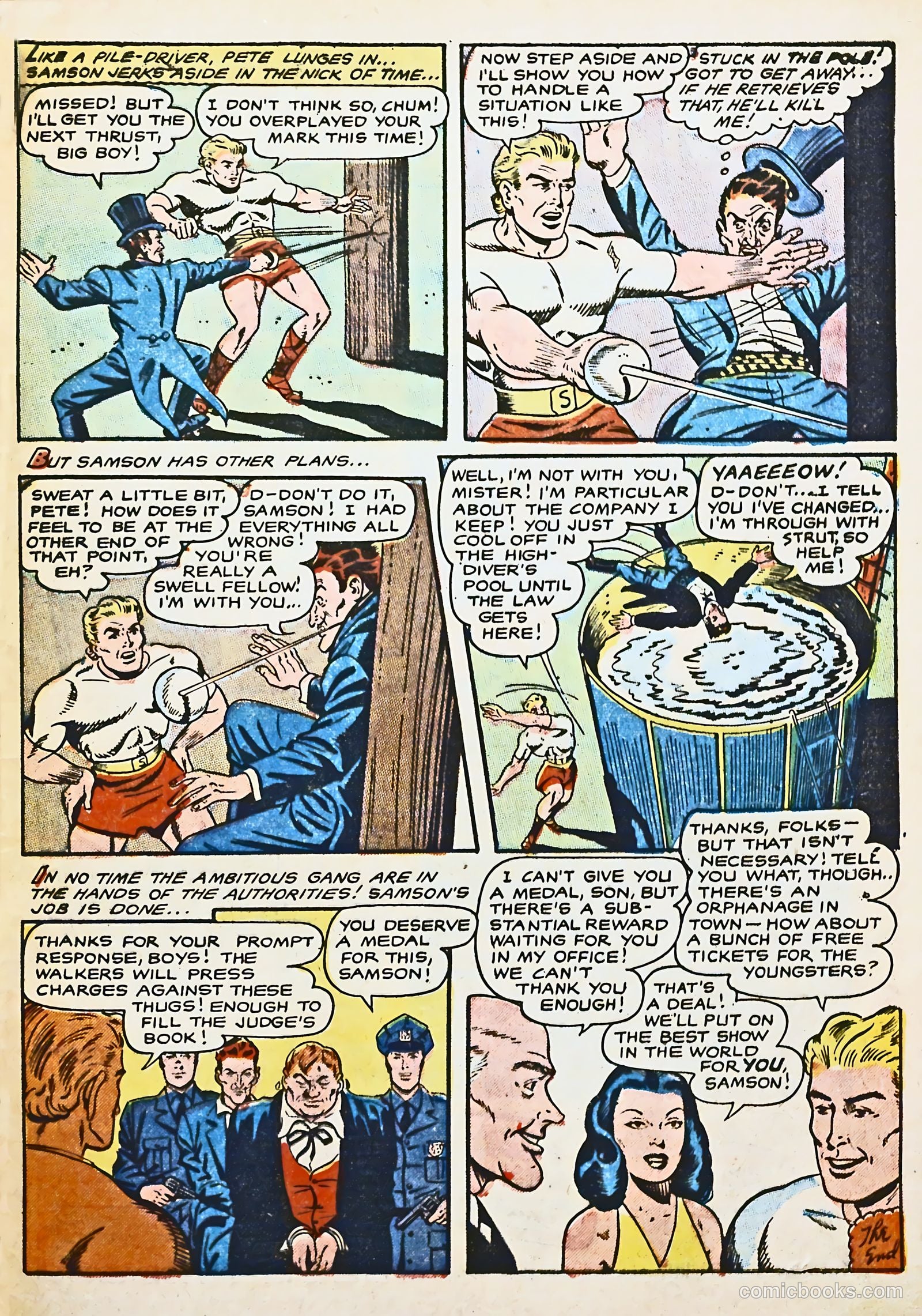 Samson #12 (1955) — page 33 of 36