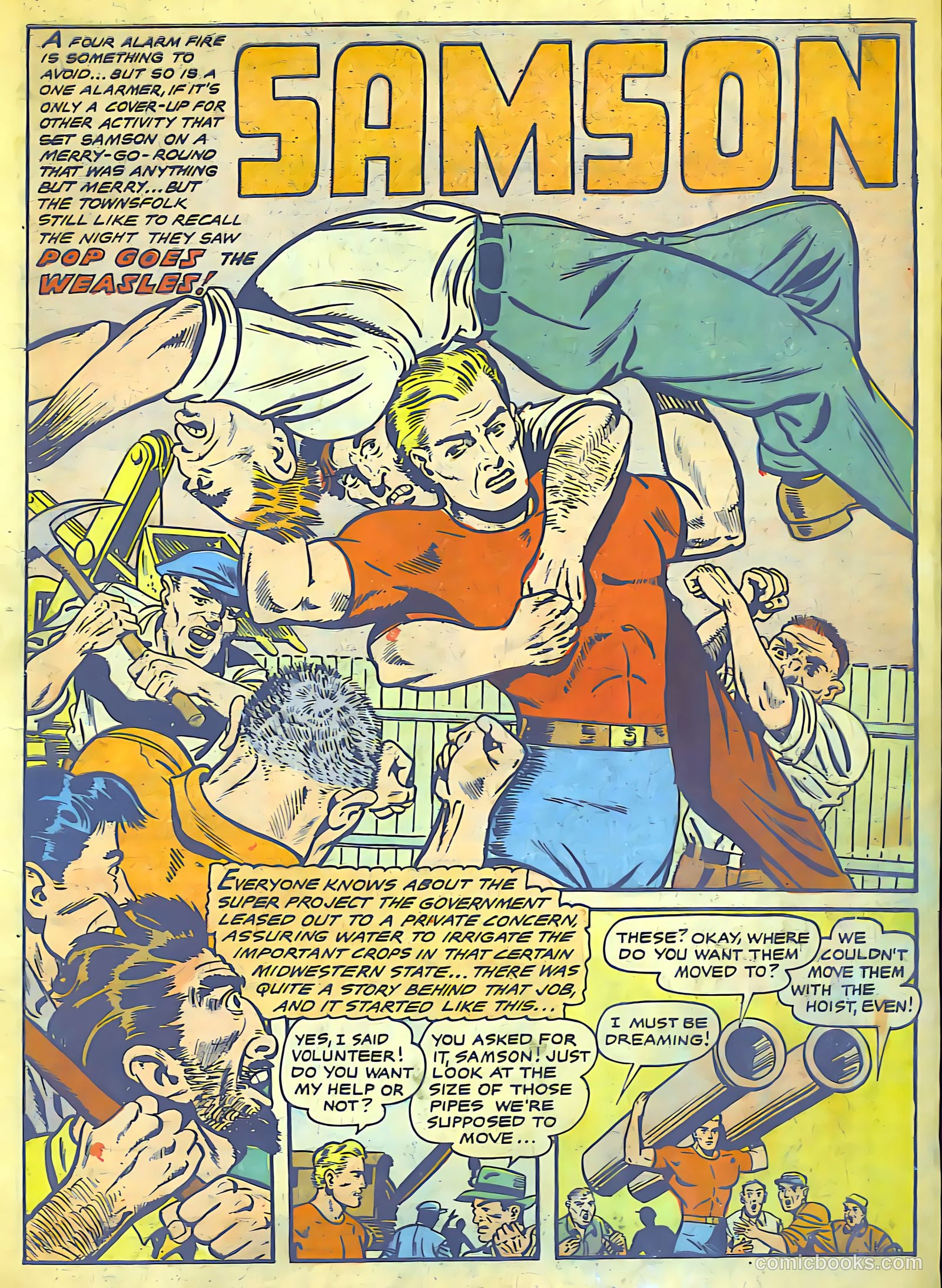 Samson #13 (1955) — page 2 of 27