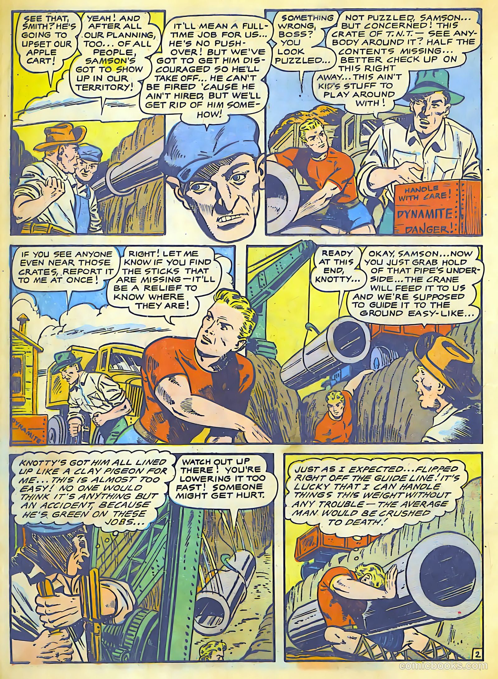 Samson #13 (1955) — page 3 of 27