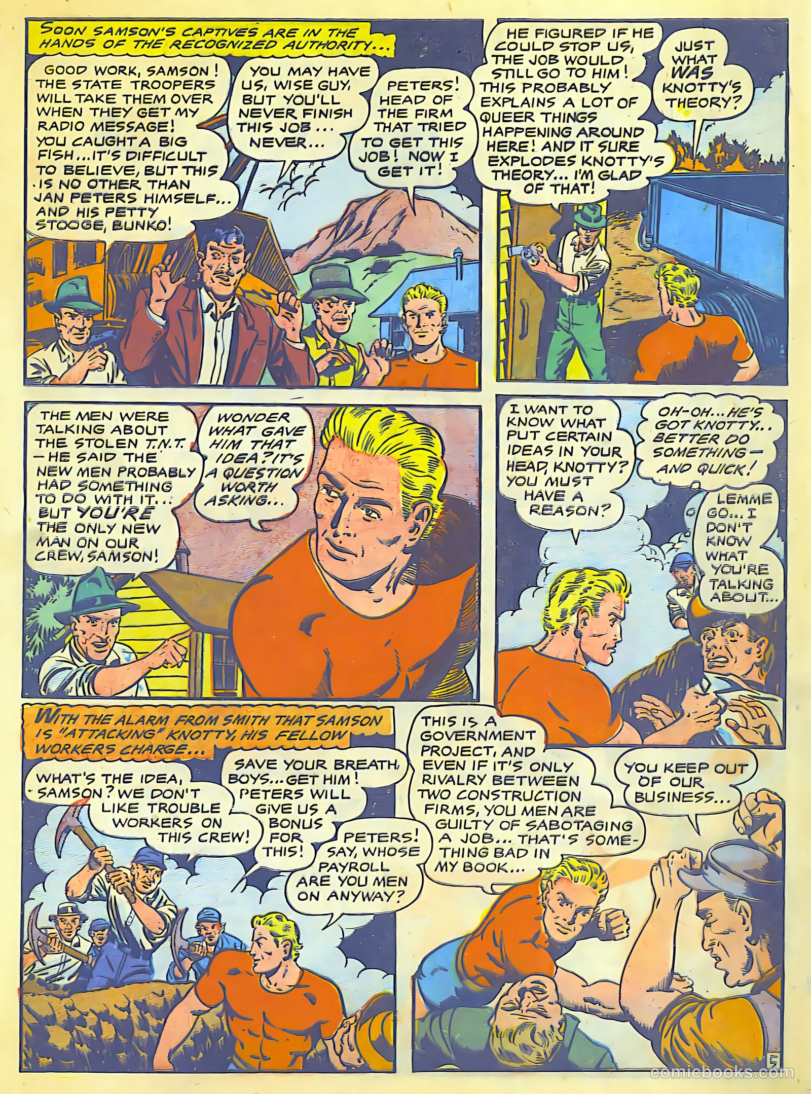Samson #13 (1955) — page 6 of 27