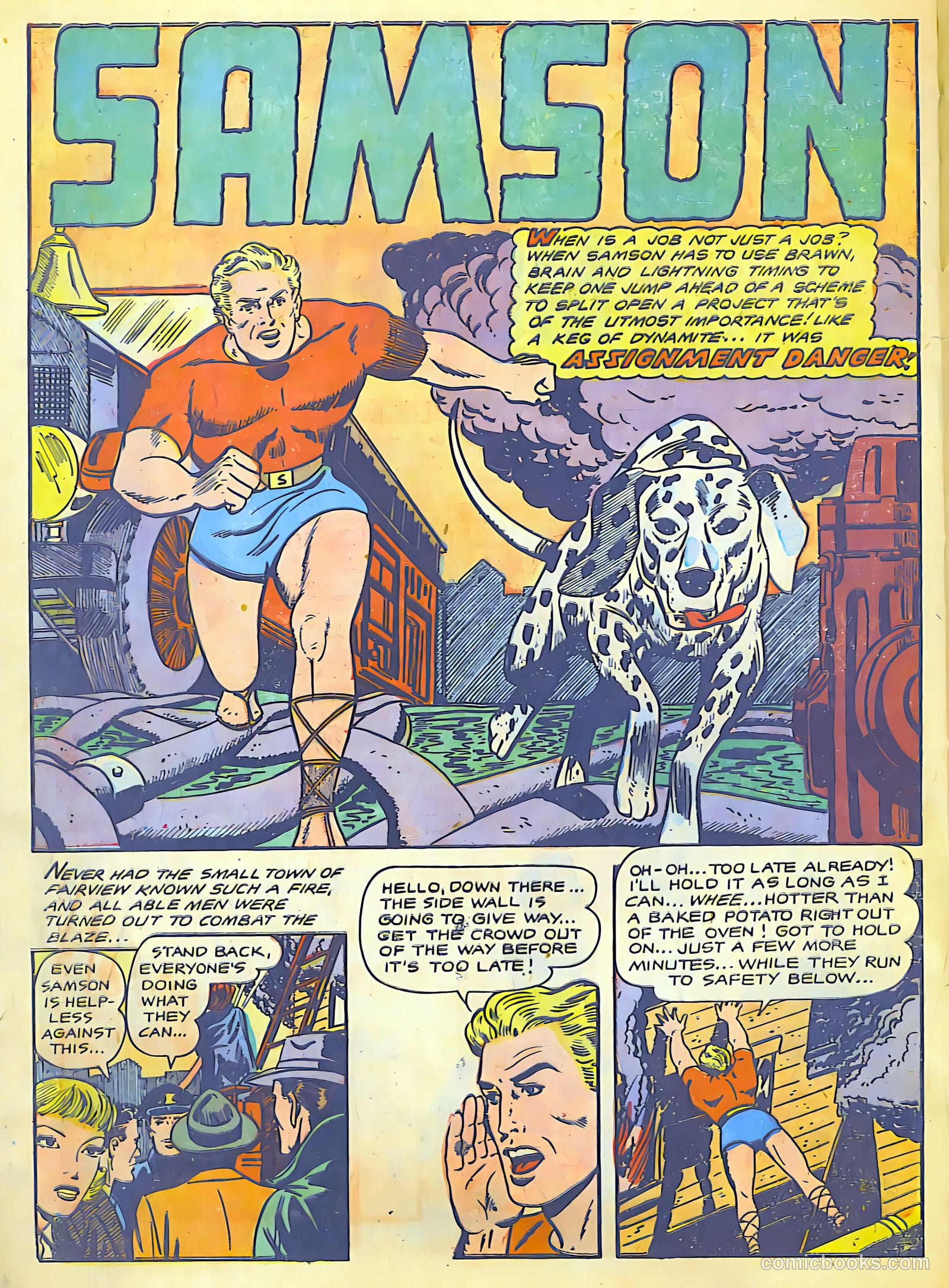 Samson #13 (1955) — page 21 of 27