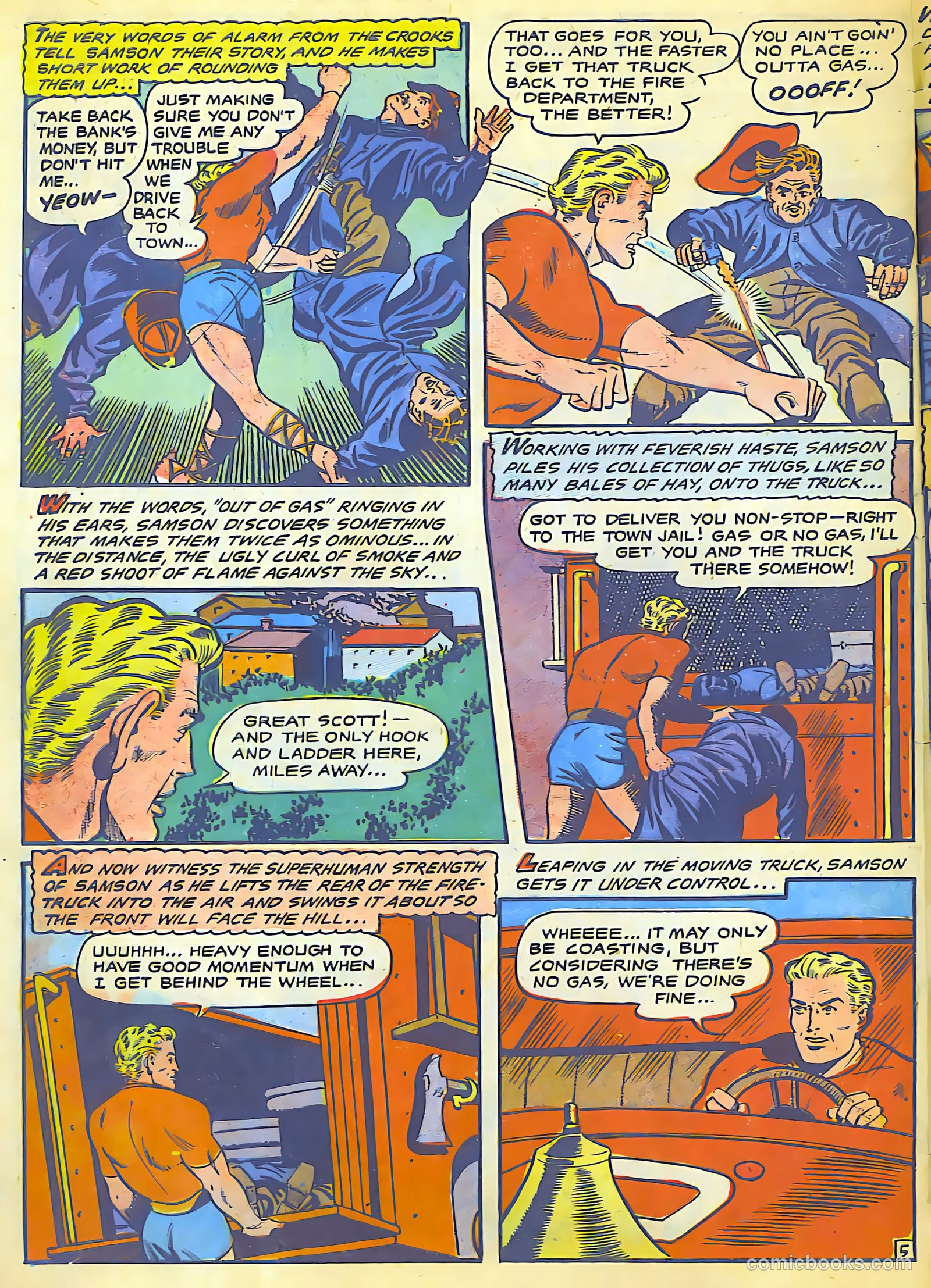 Samson #13 (1955) — page 25 of 27