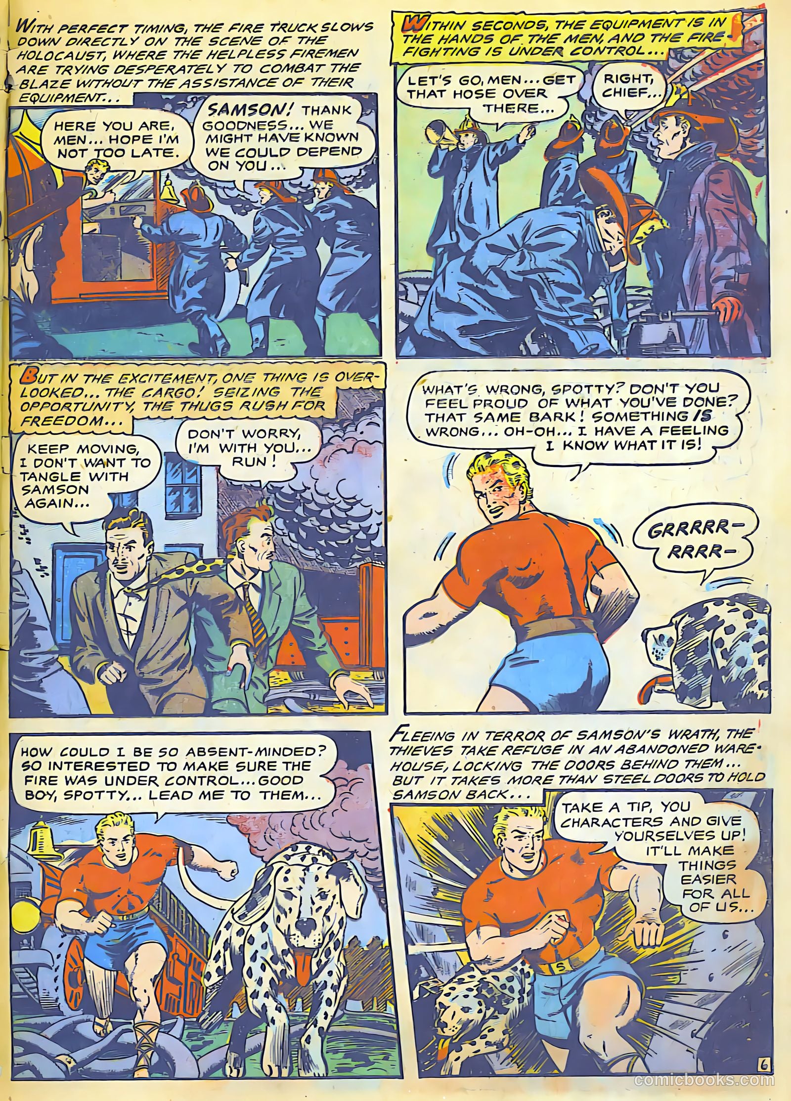 Samson #13 (1955) — page 26 of 27