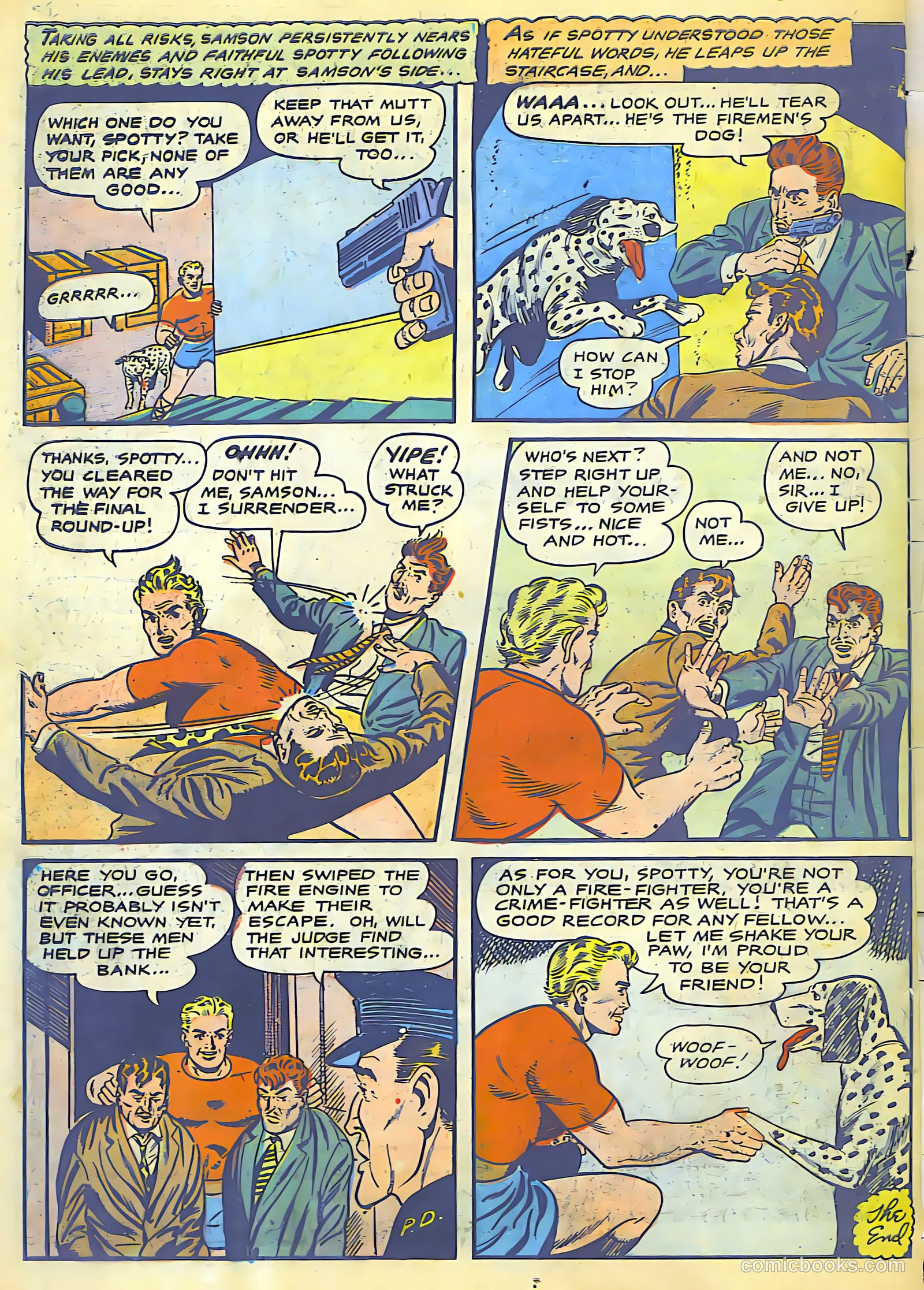 Samson #13 (1955) — page 27 of 27