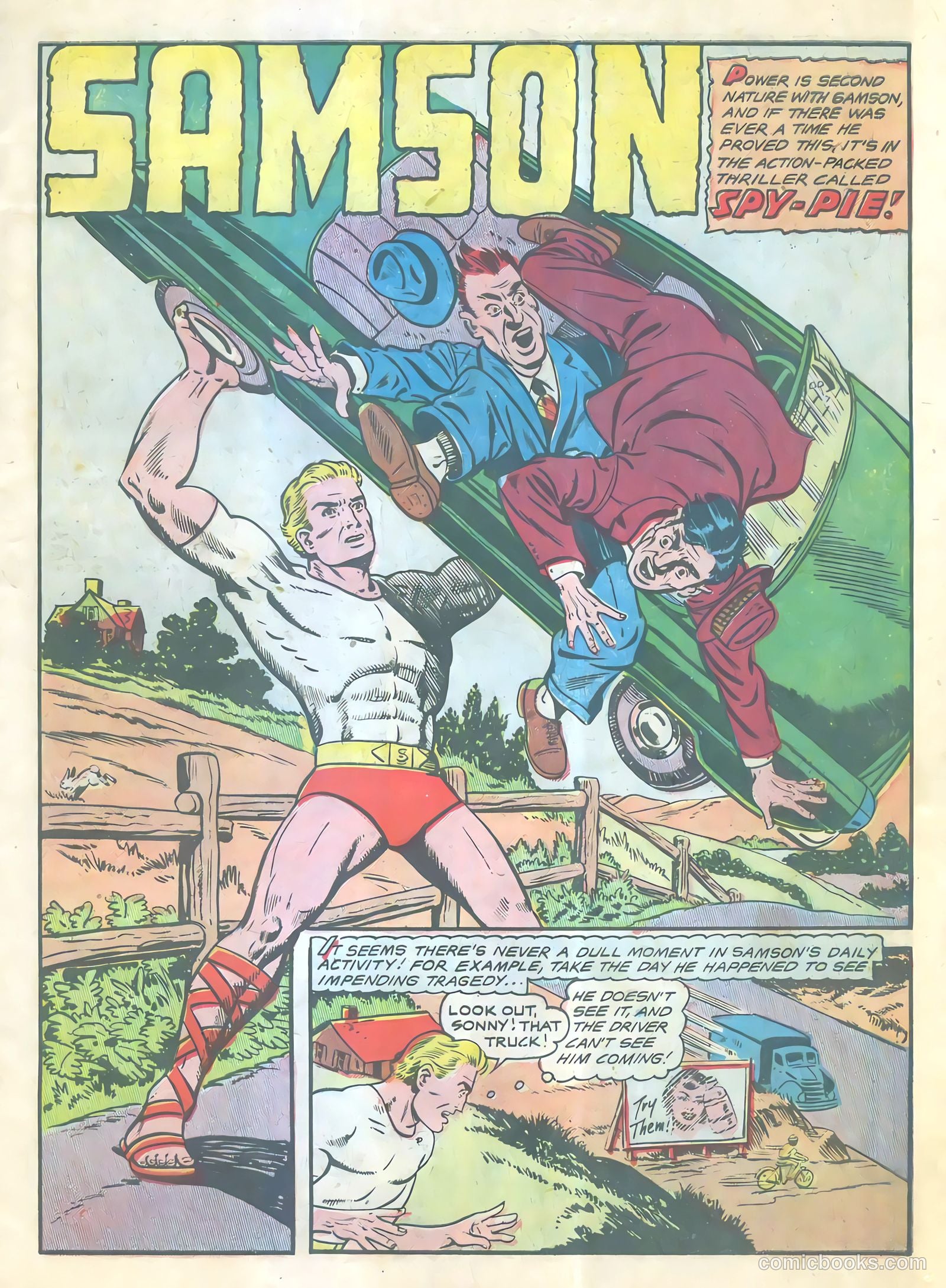 Samson #14 (1955) — page 3 of 37