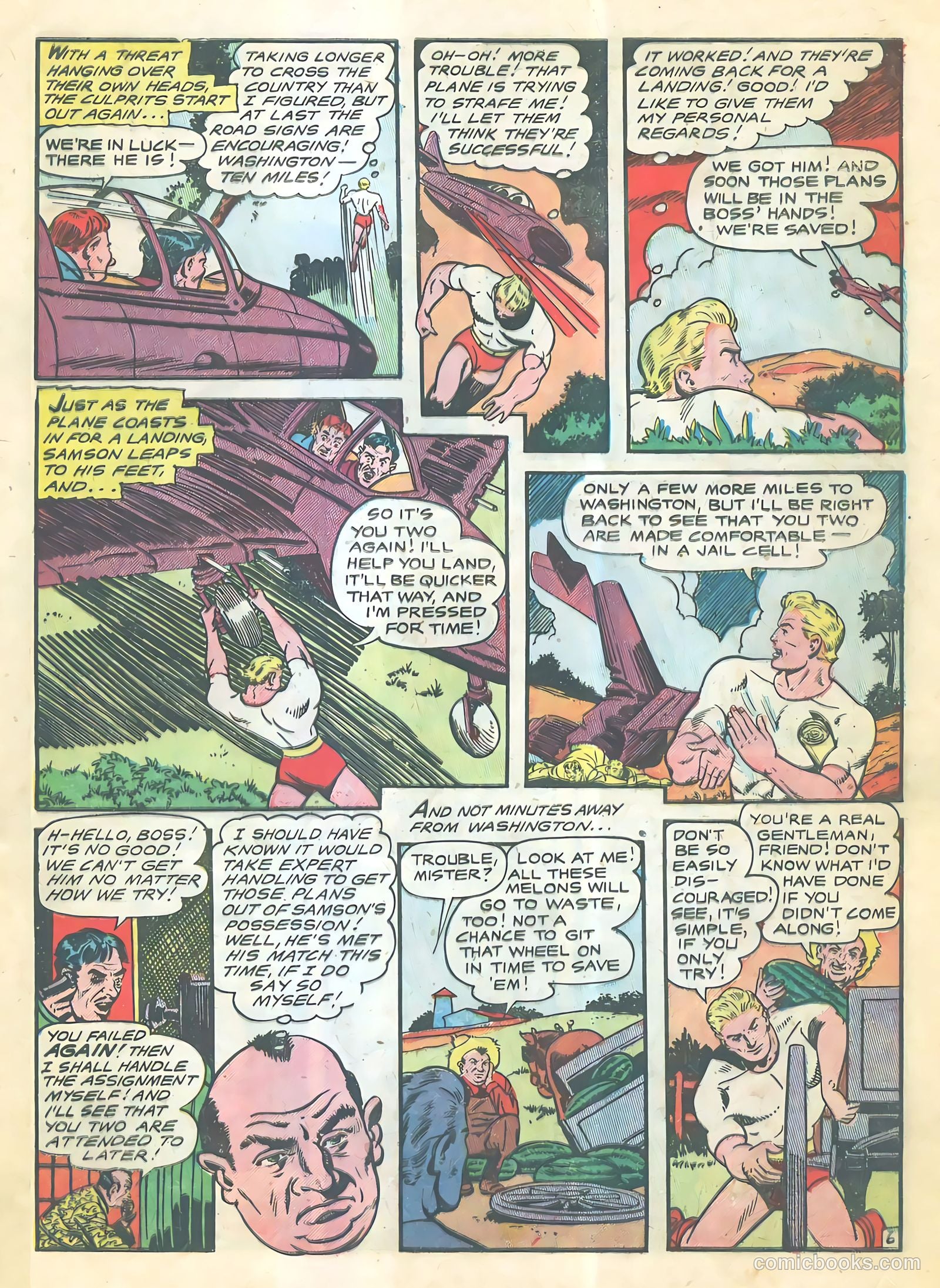 Samson #14 (1955) — page 9 of 37