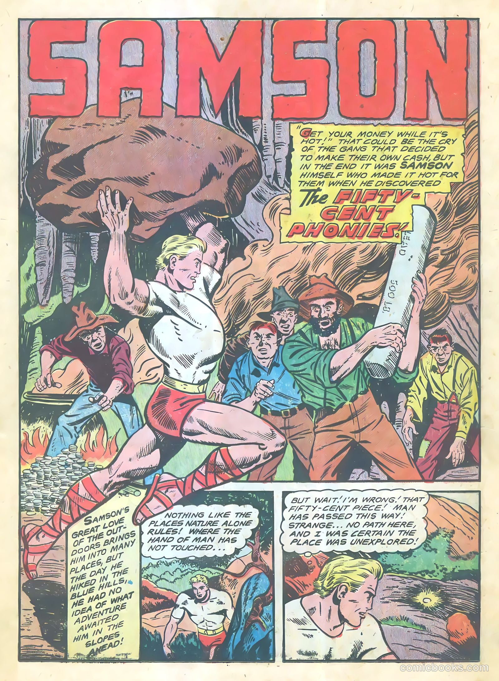 Samson #14 (1955) — page 11 of 37
